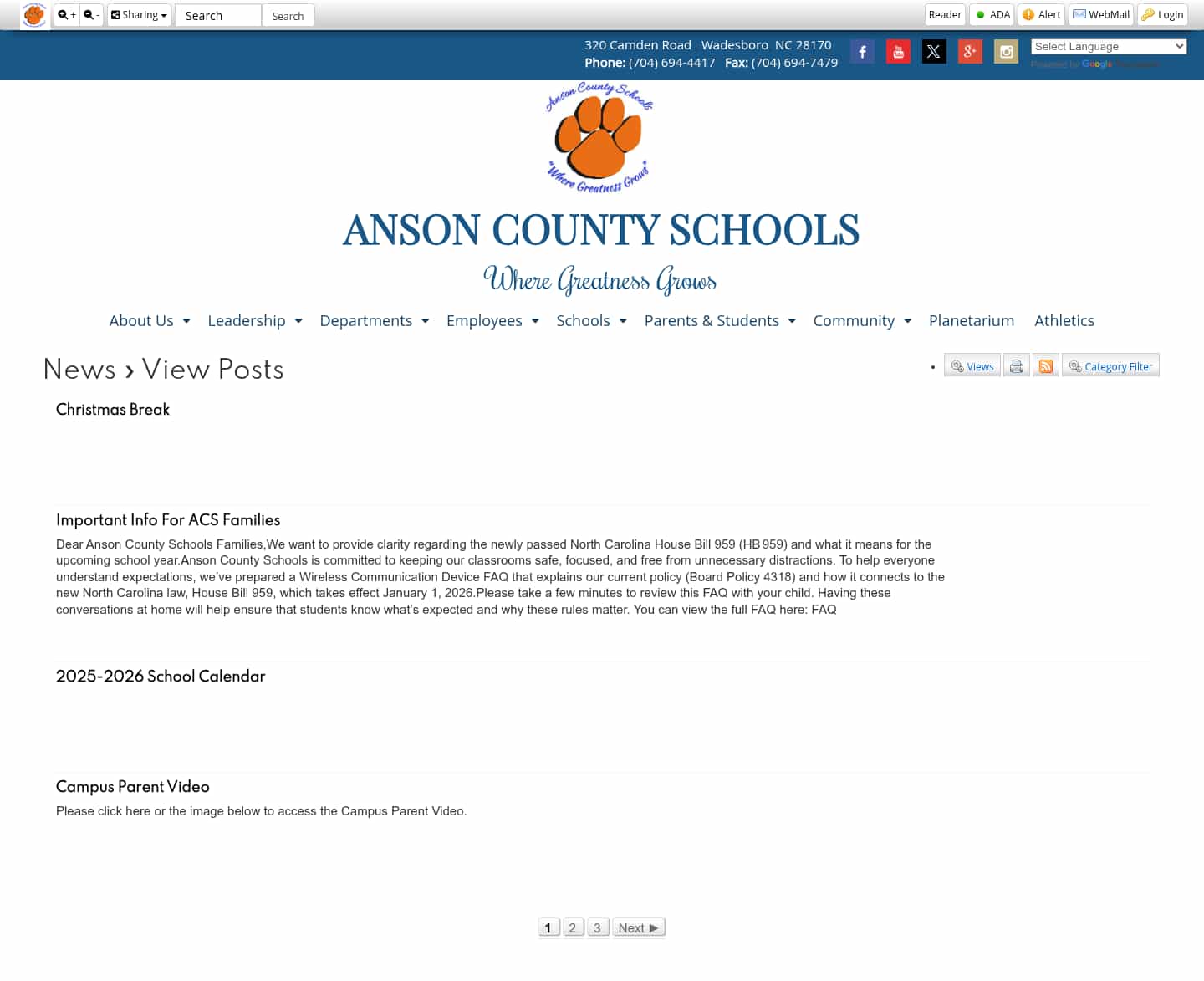 Latest website image capture