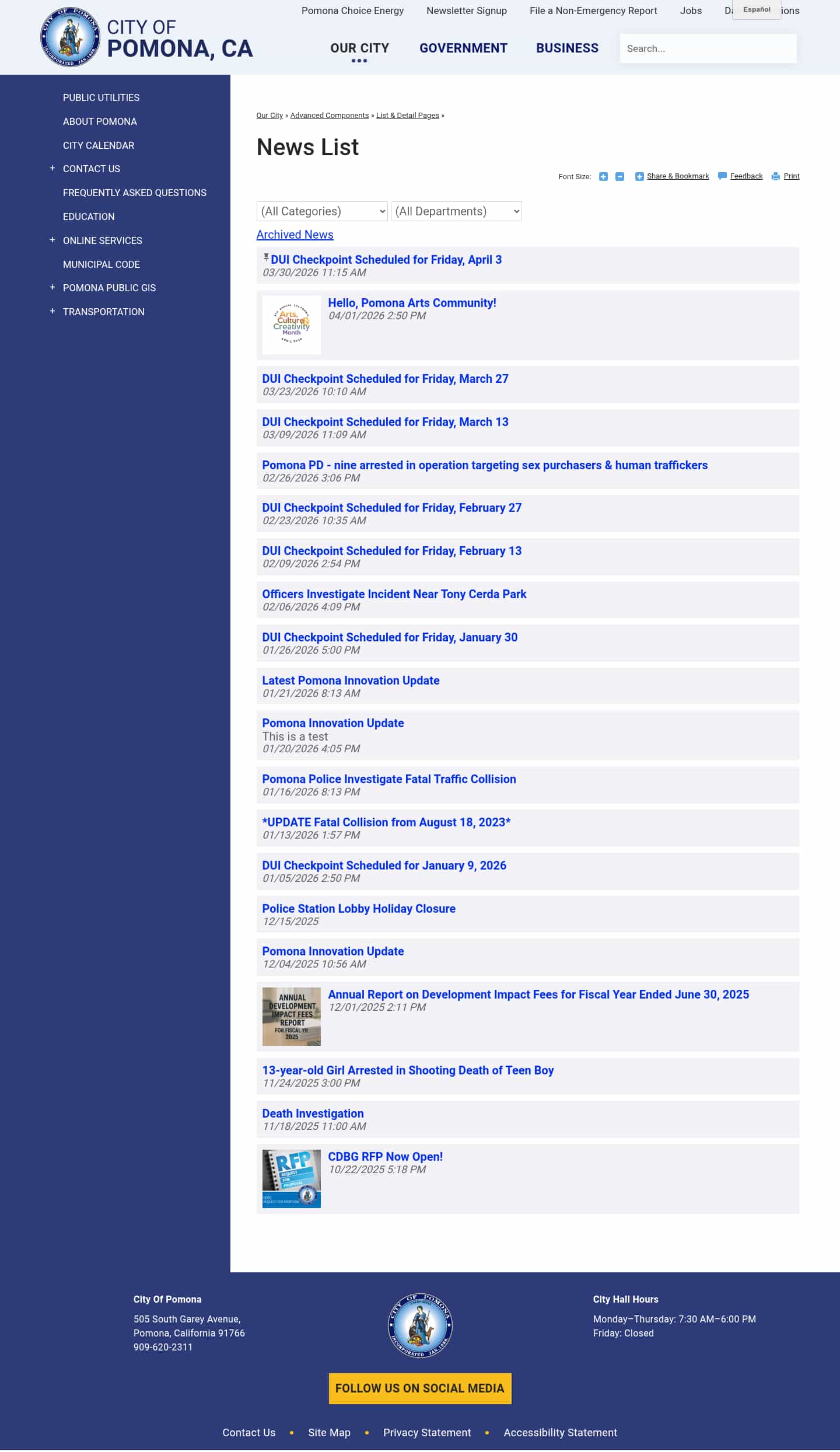 Latest website image capture