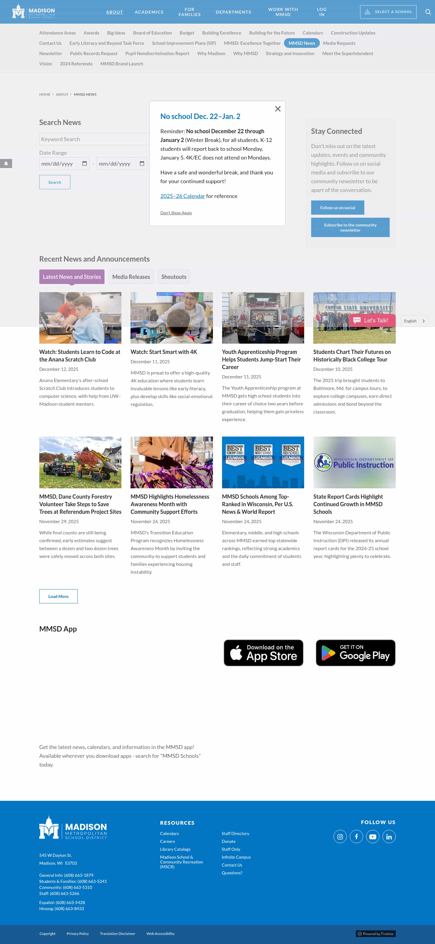 Latest website image capture