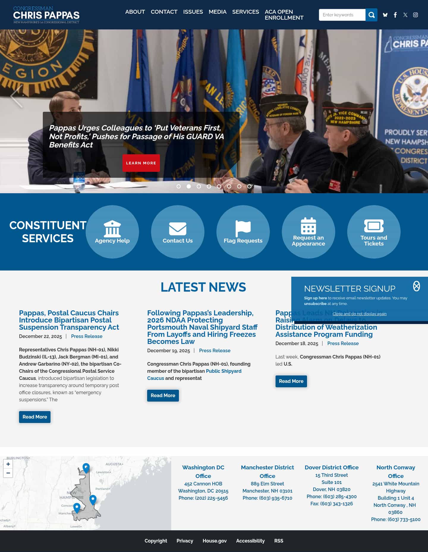 Latest website image capture