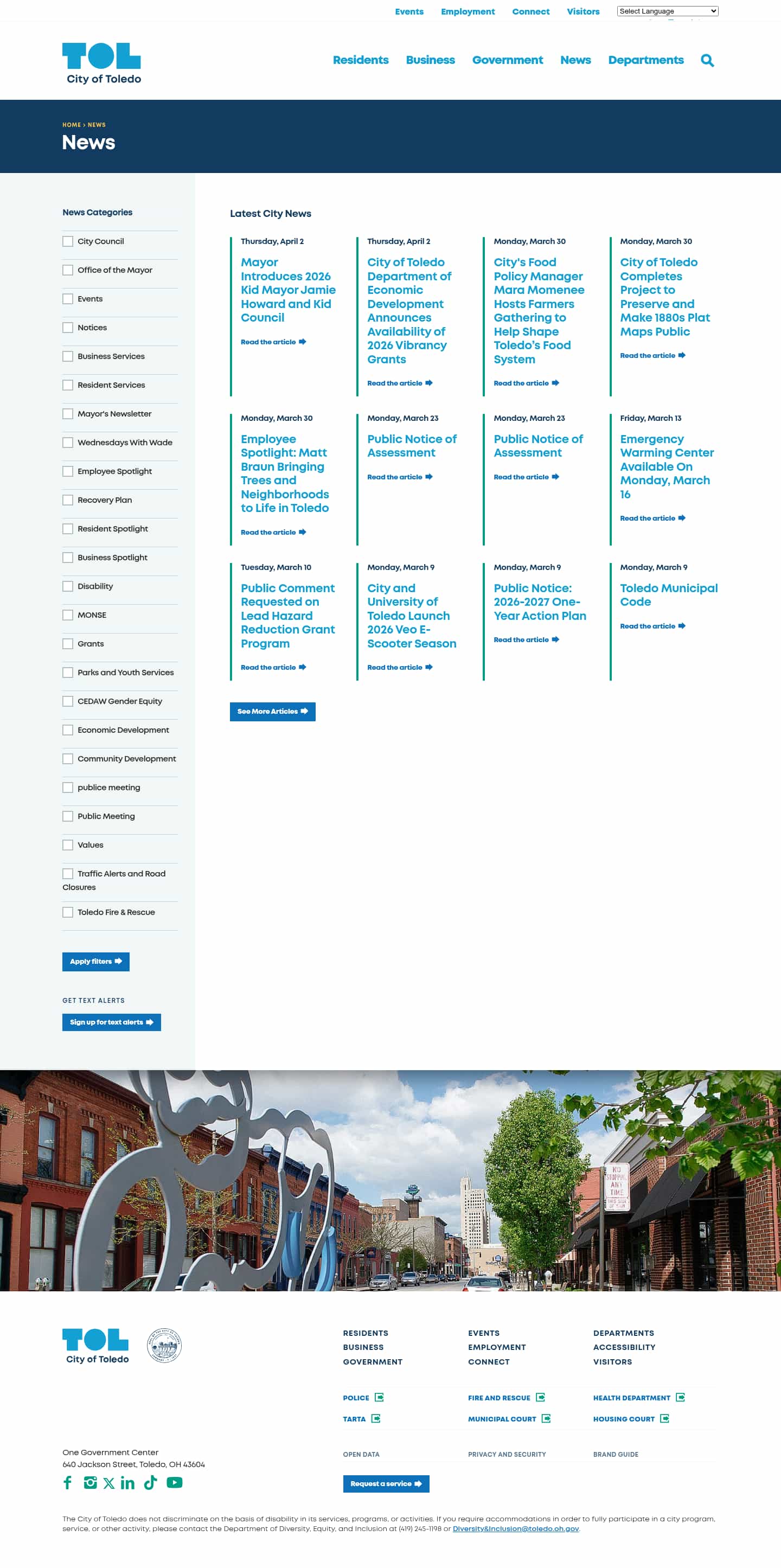 Latest website image capture