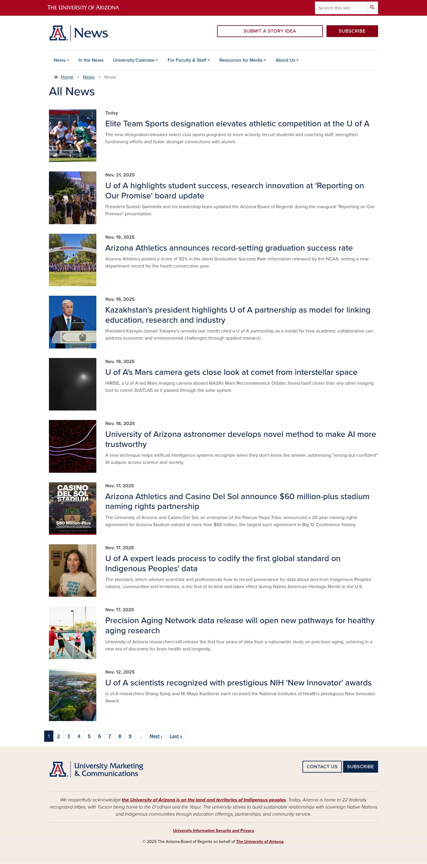 Latest website image capture