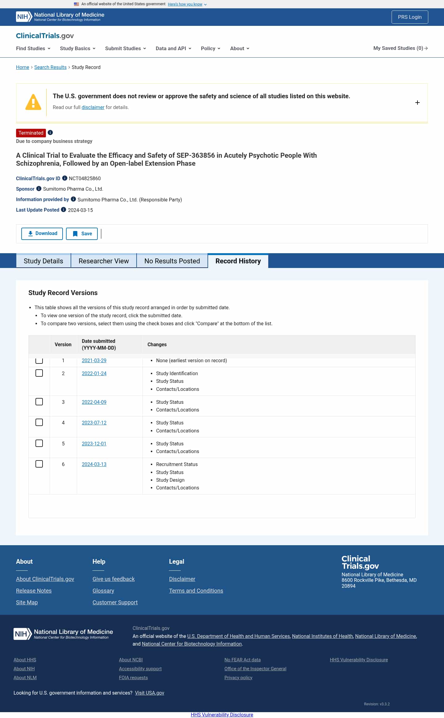 Latest website image capture