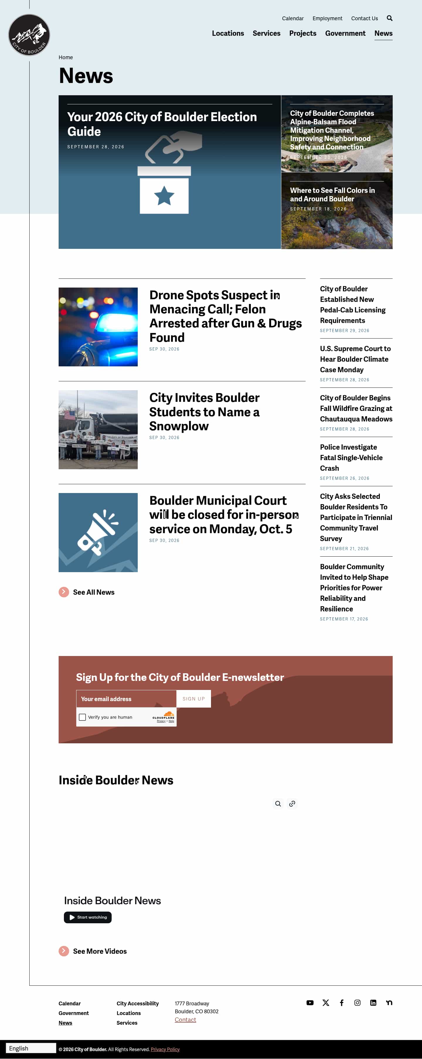 Latest website image capture