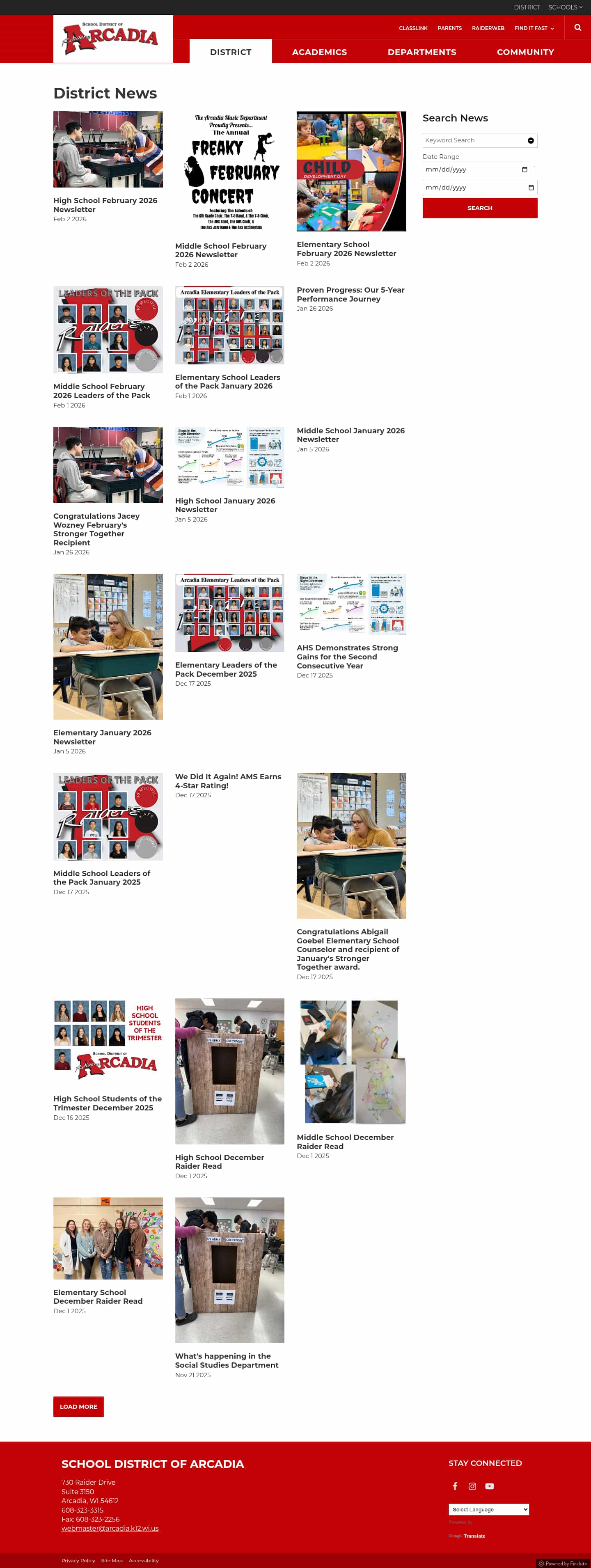 Latest website image capture