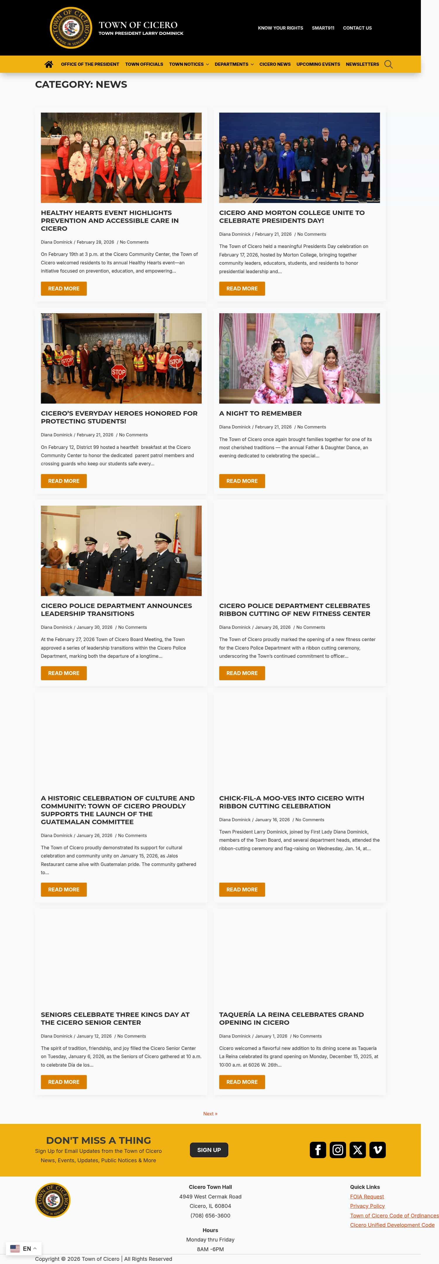 Latest website image capture