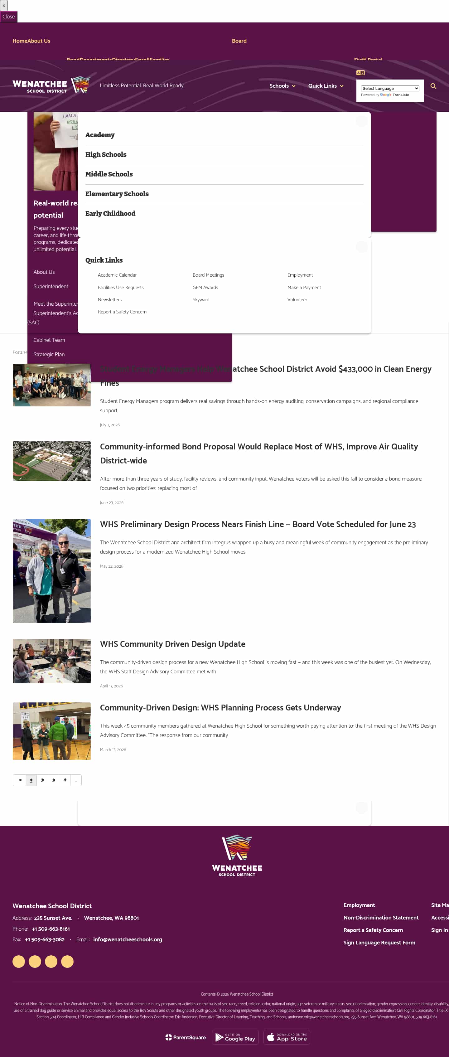 Latest website image capture