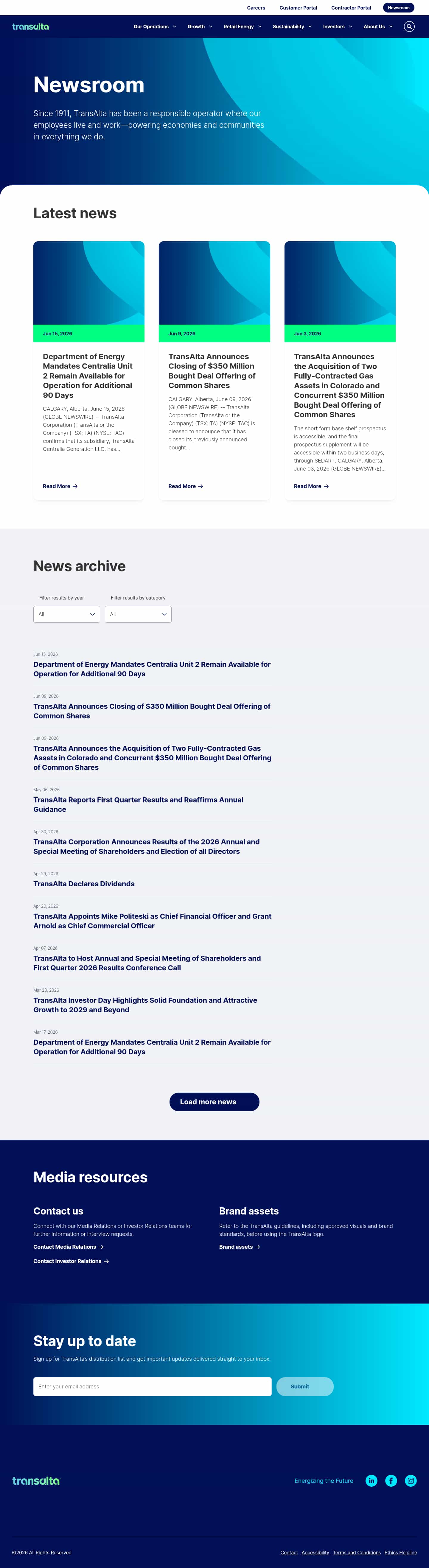 Latest website image capture