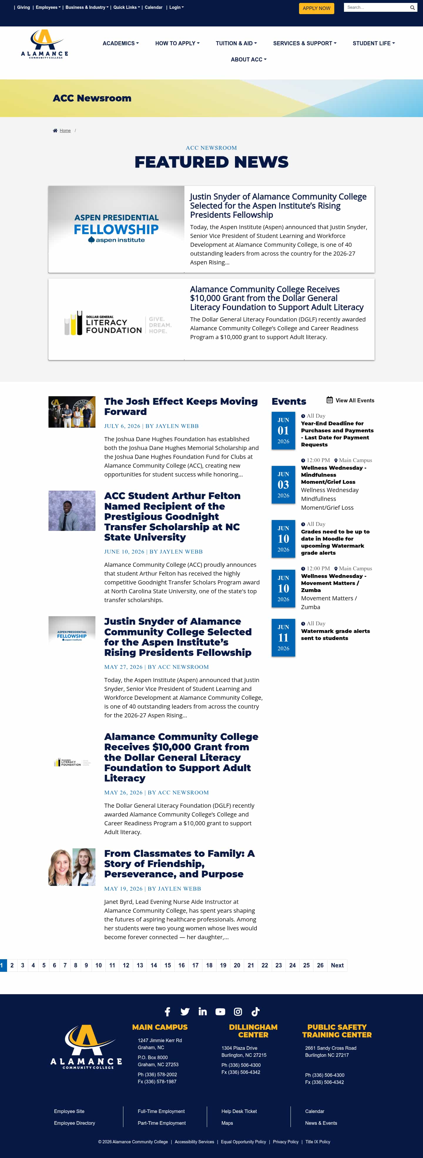 Latest website image capture