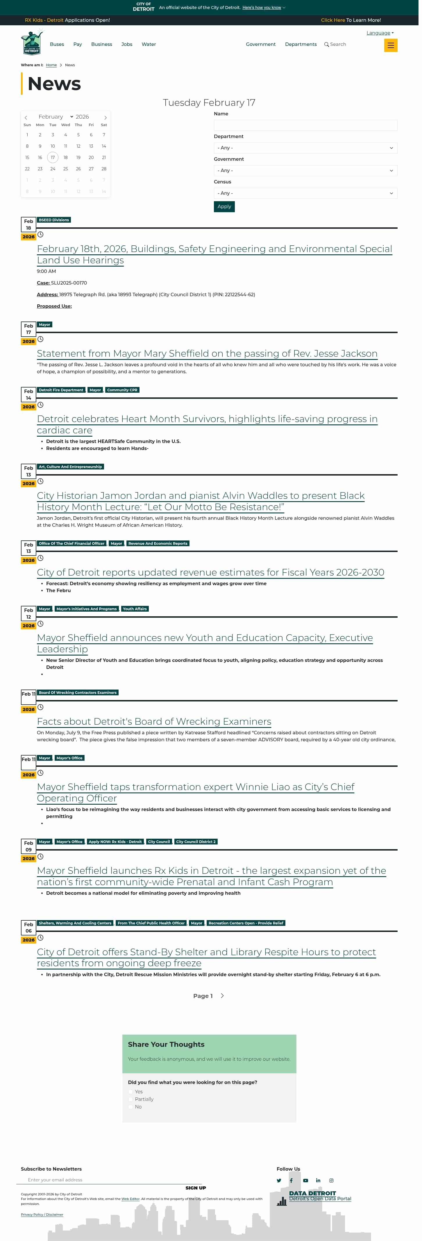 Latest website image capture