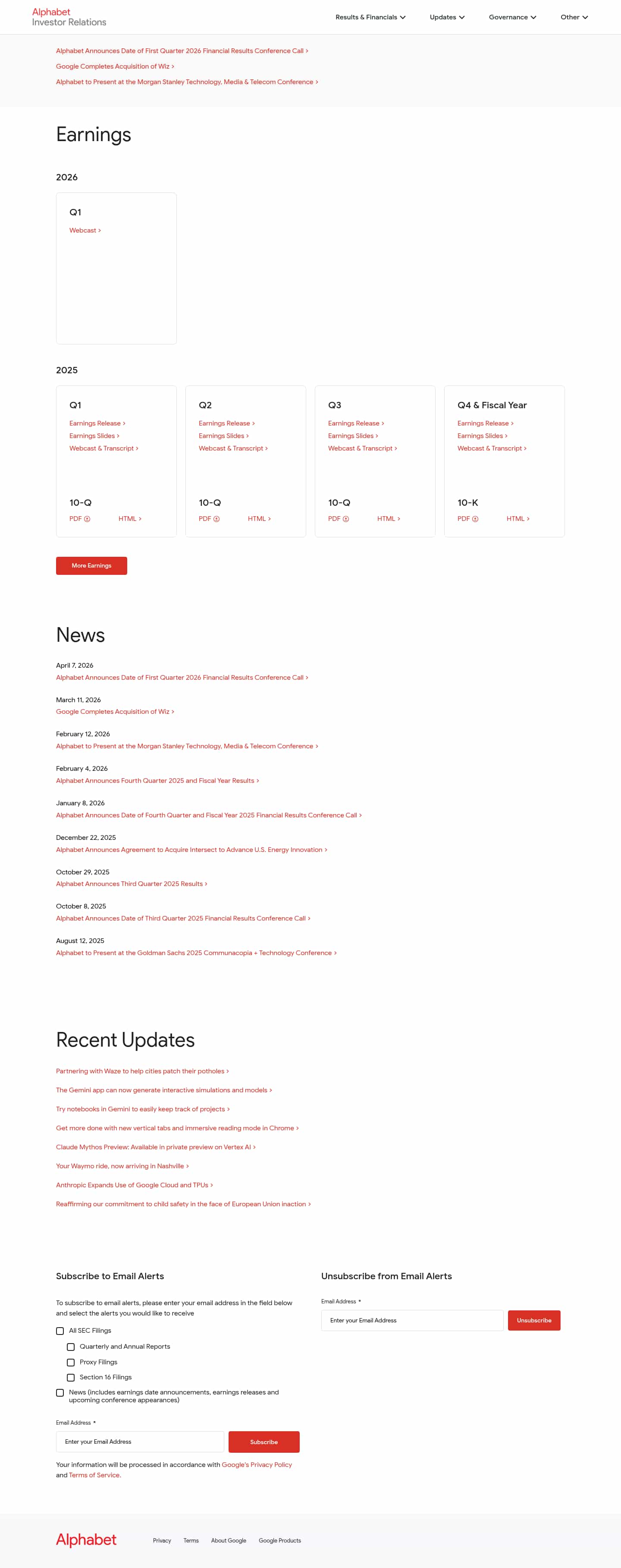 Latest website image capture