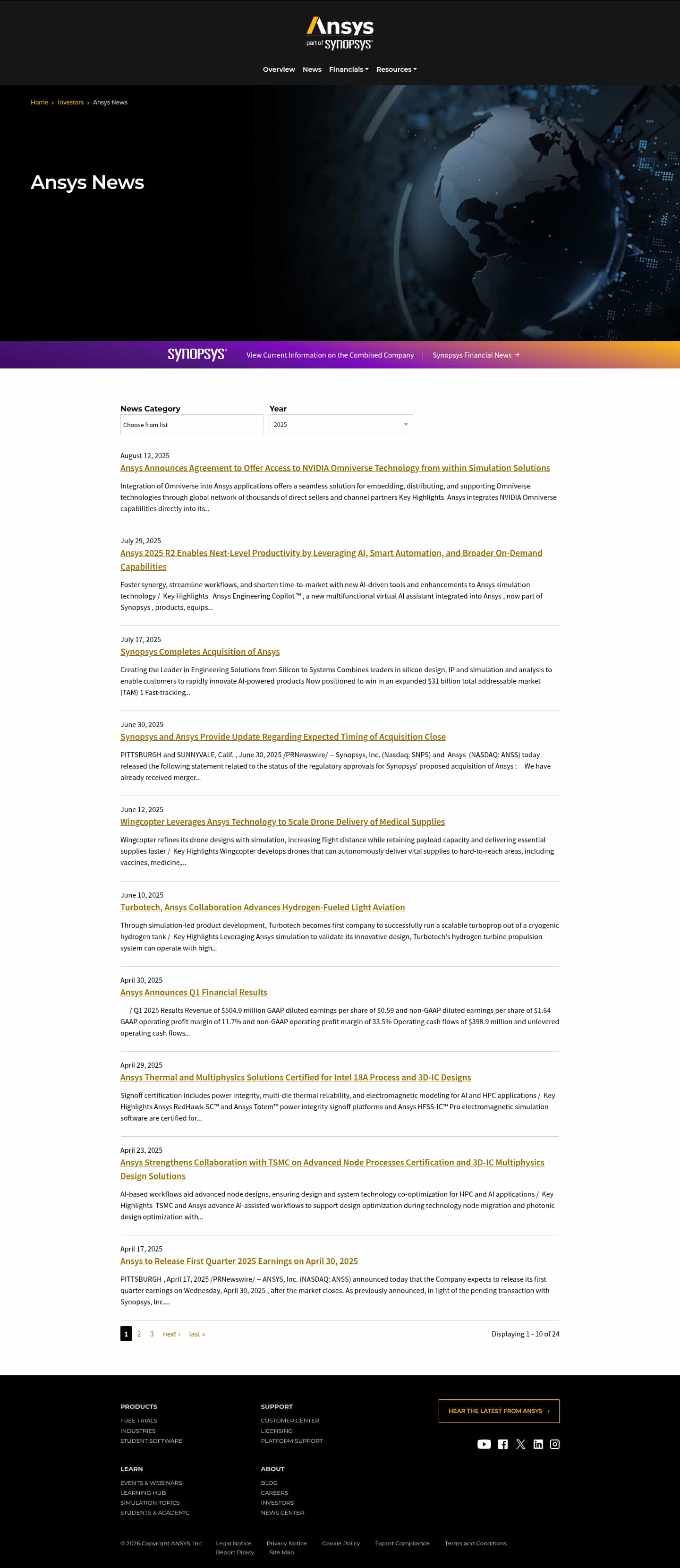 Latest website image capture