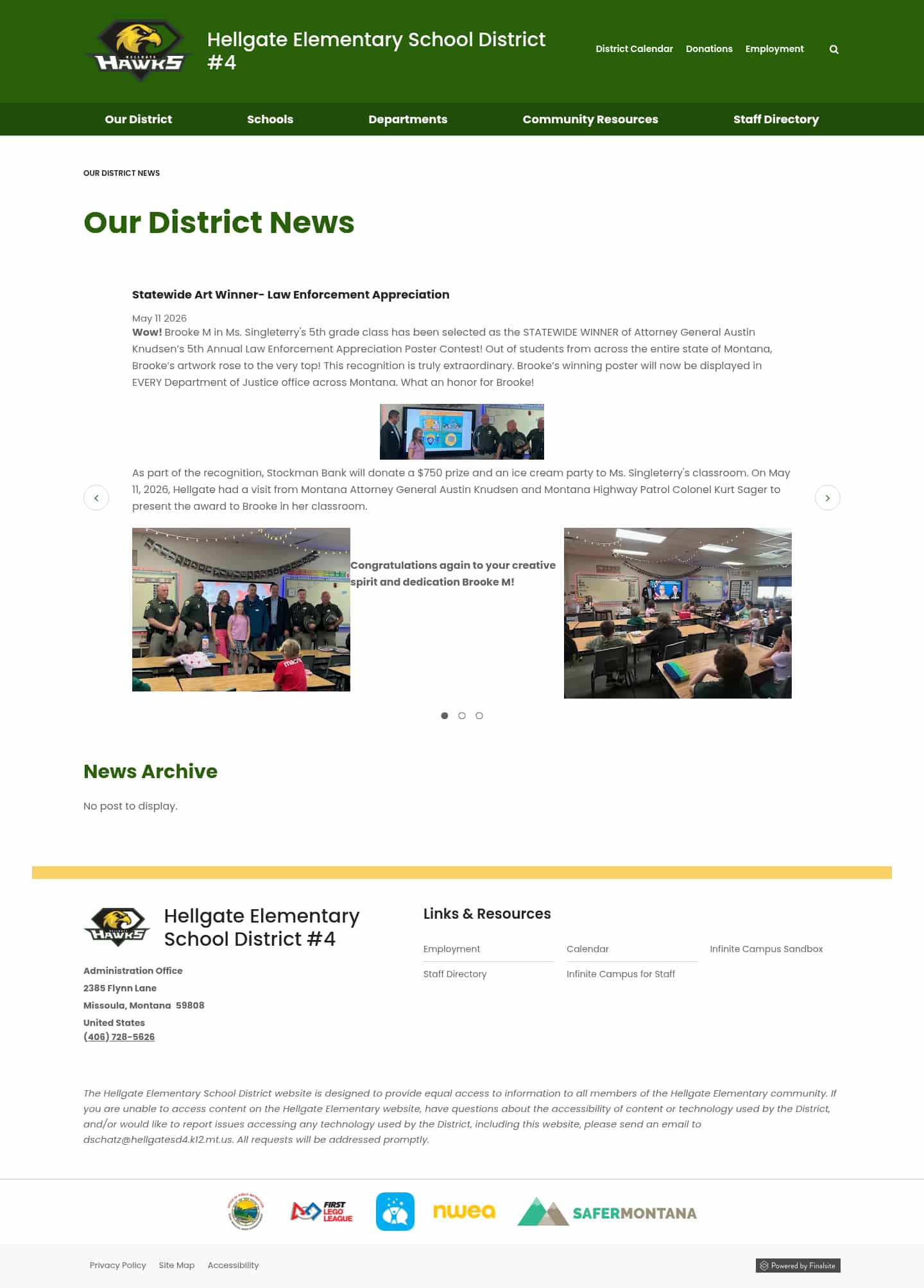 Latest website image capture