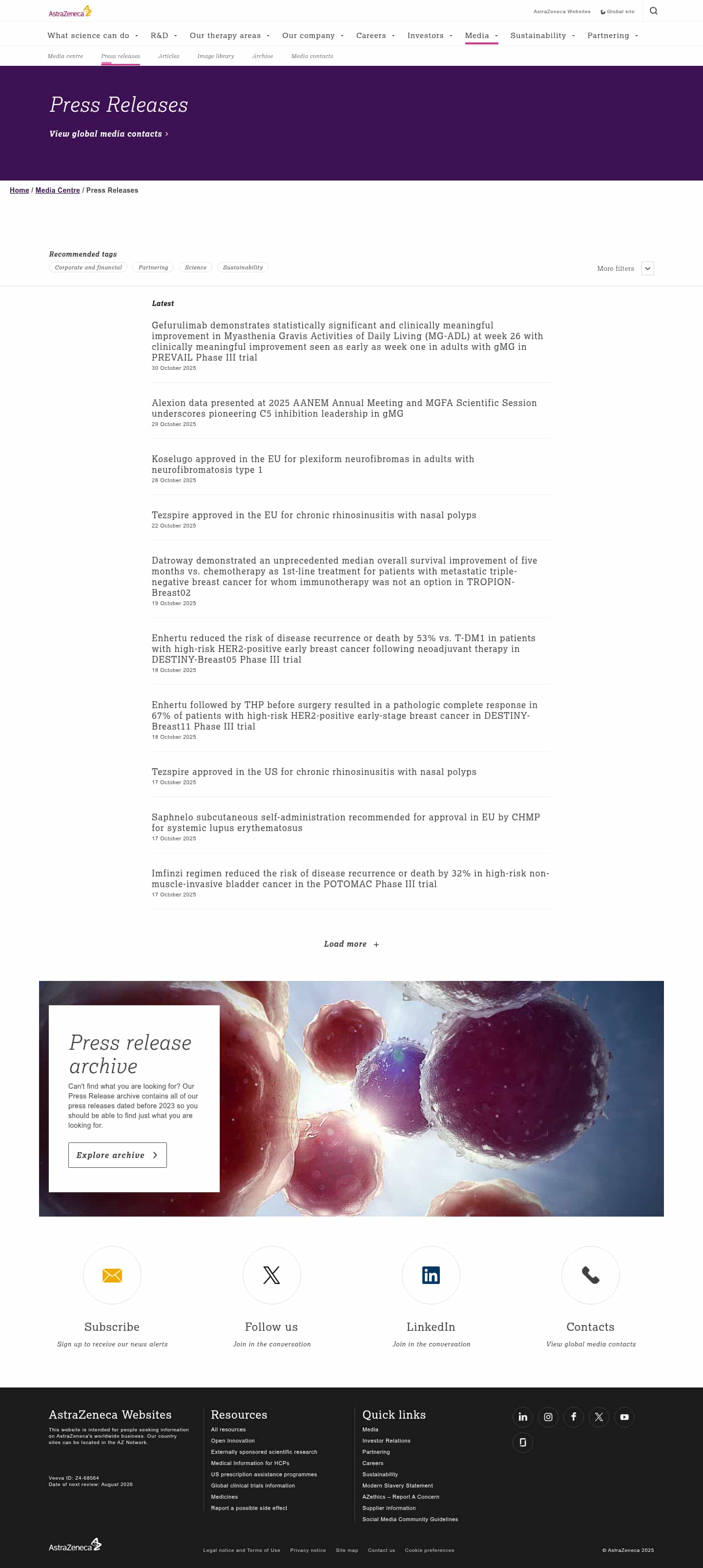 Latest website image capture