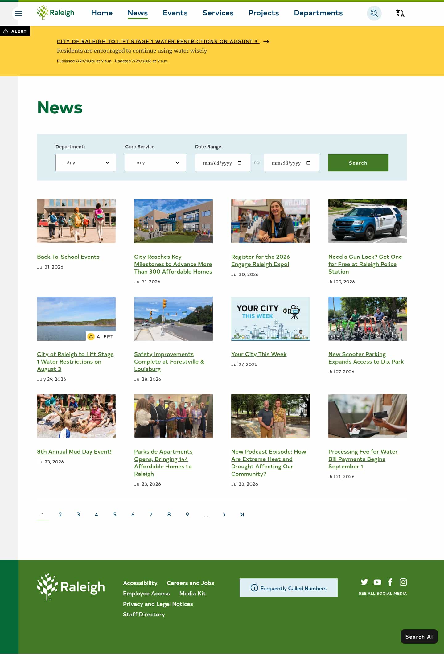 Latest website image capture