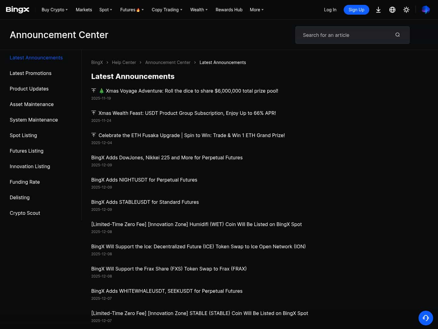 Latest website image capture