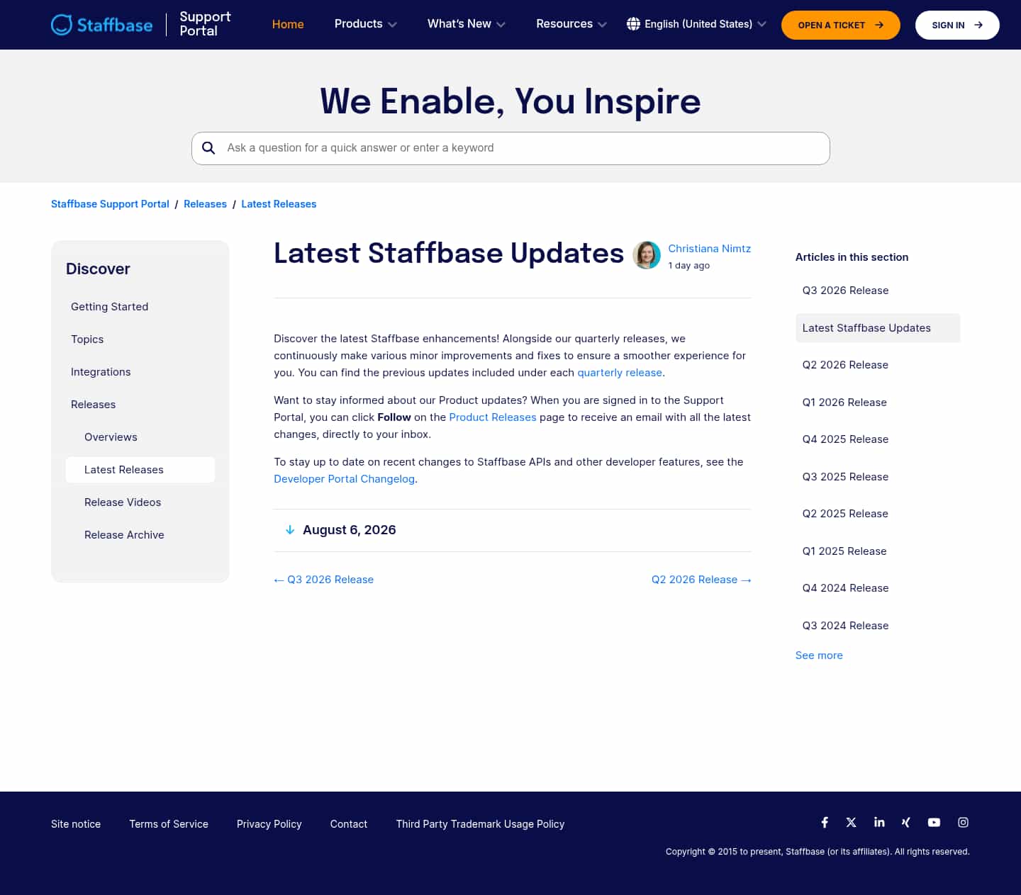 Latest website image capture