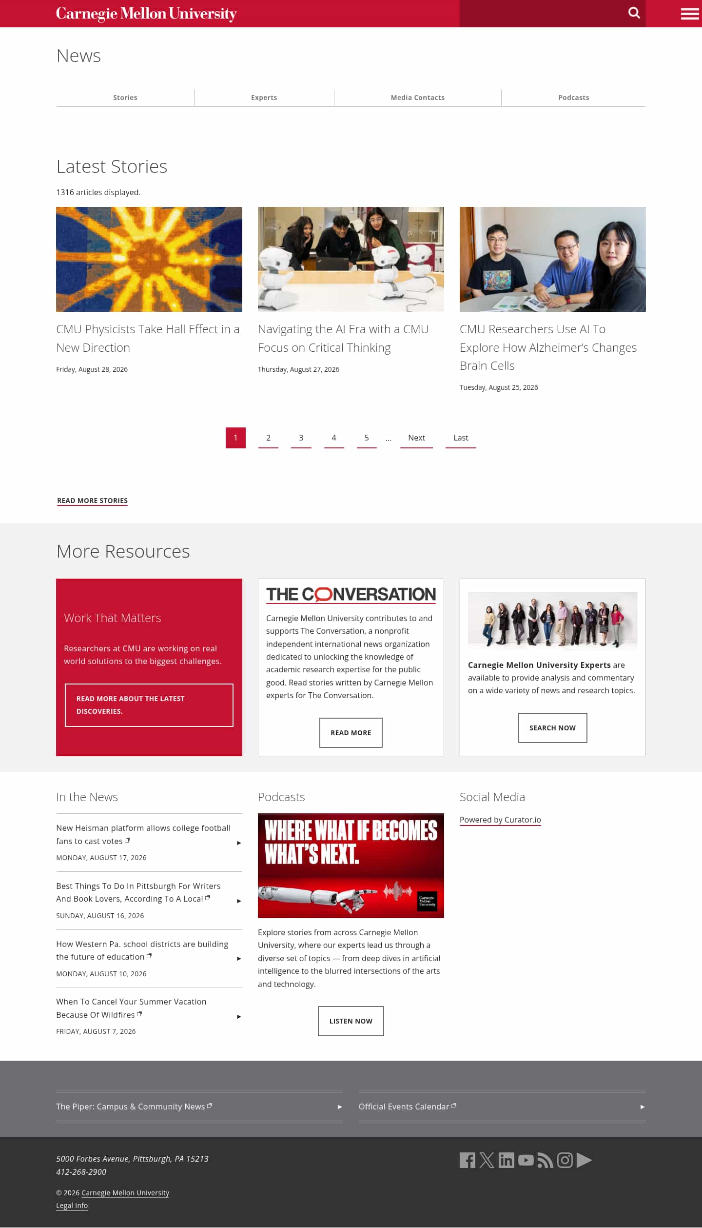 Latest website image capture
