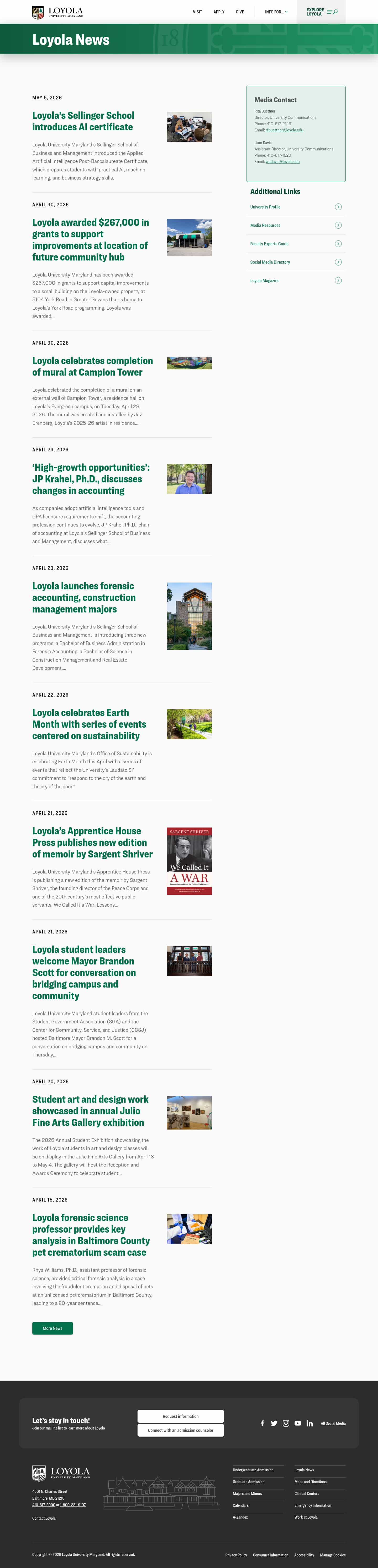 Latest website image capture