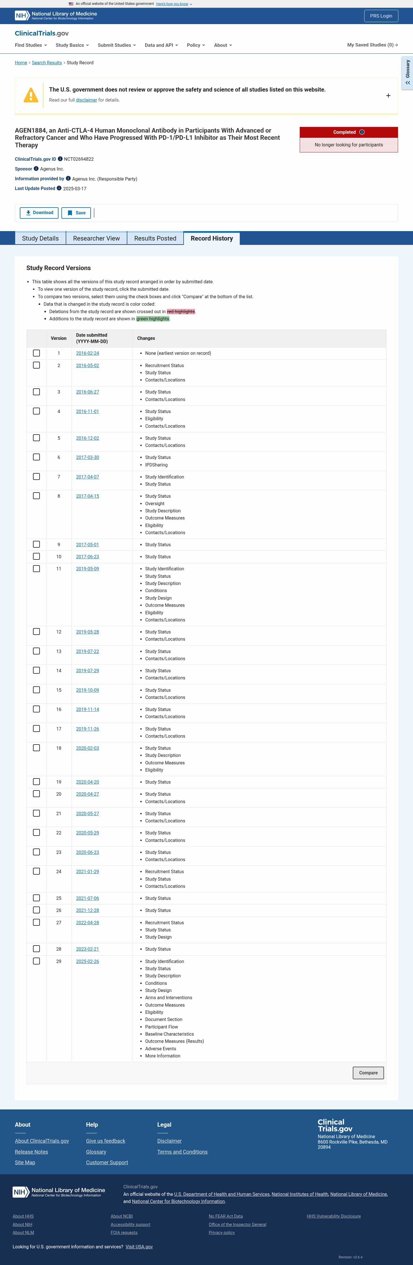 Latest website image capture