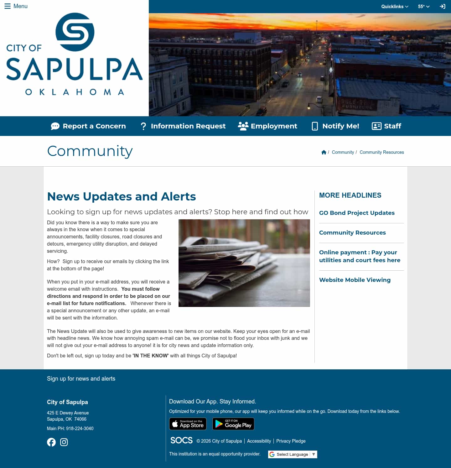 Latest website image capture