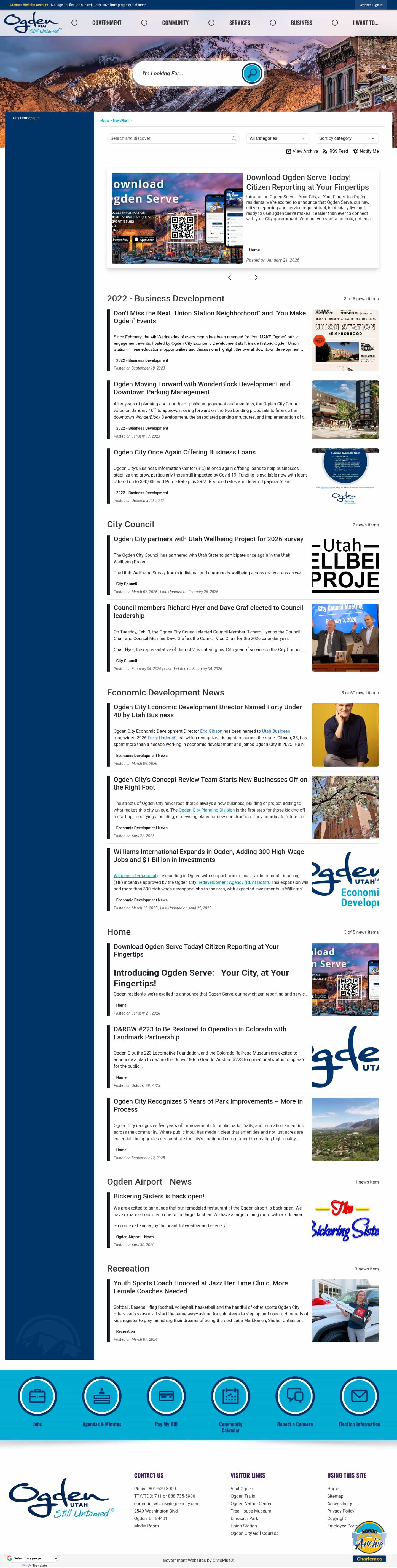 Latest website image capture