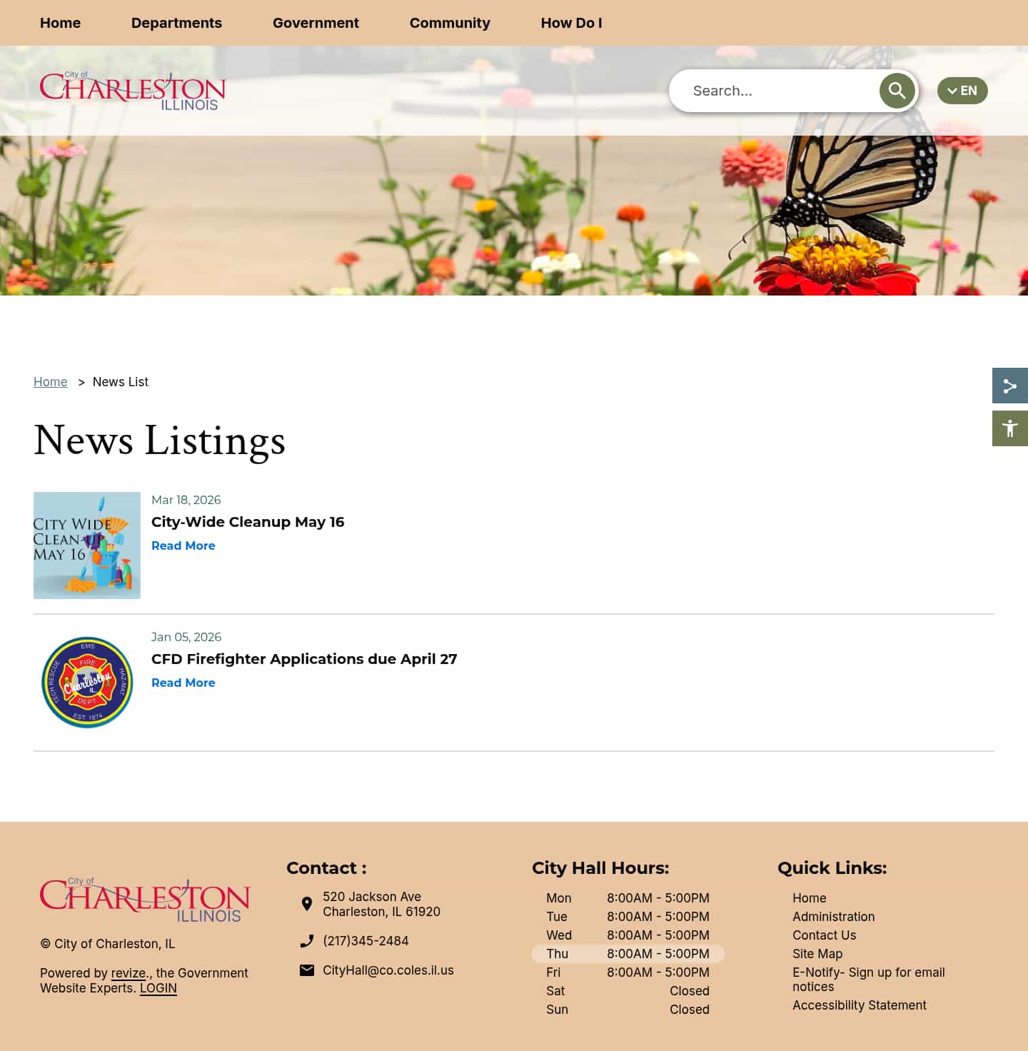 Latest website image capture