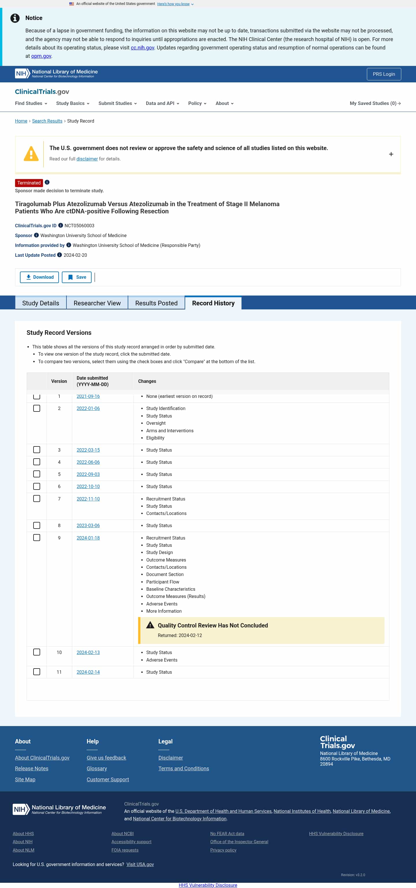 Latest website image capture