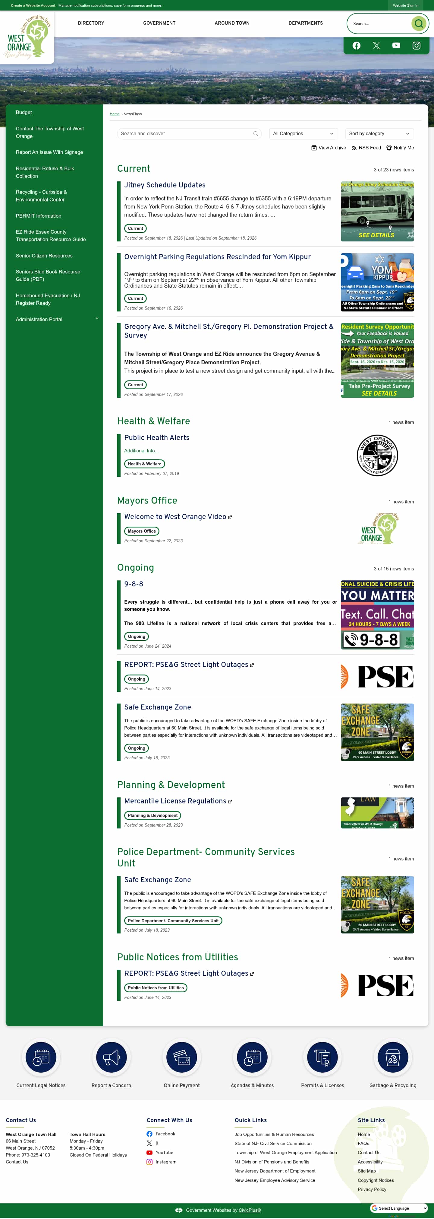 Latest website image capture