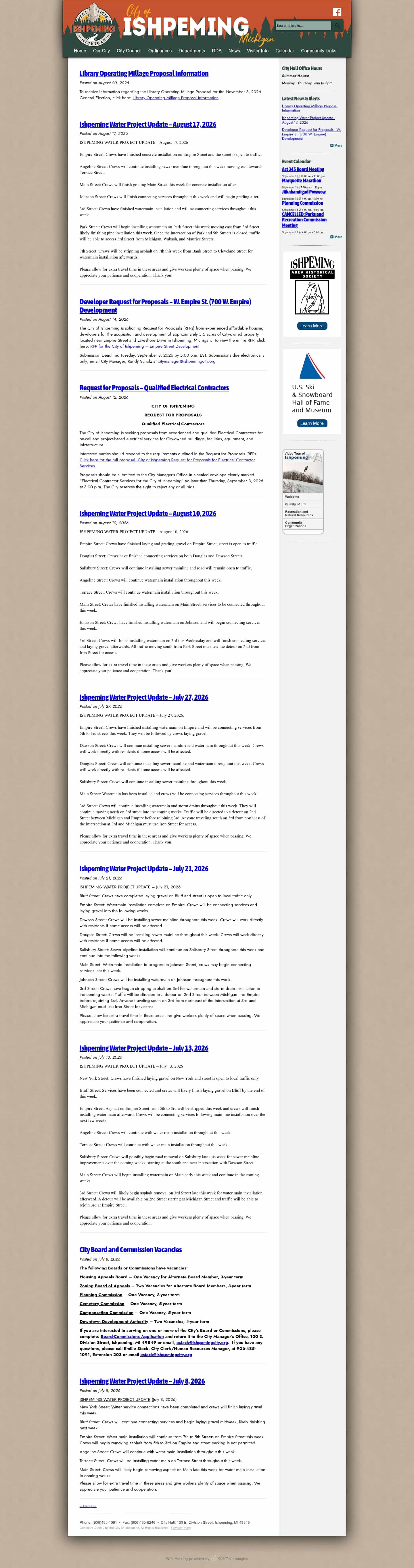 Latest website image capture