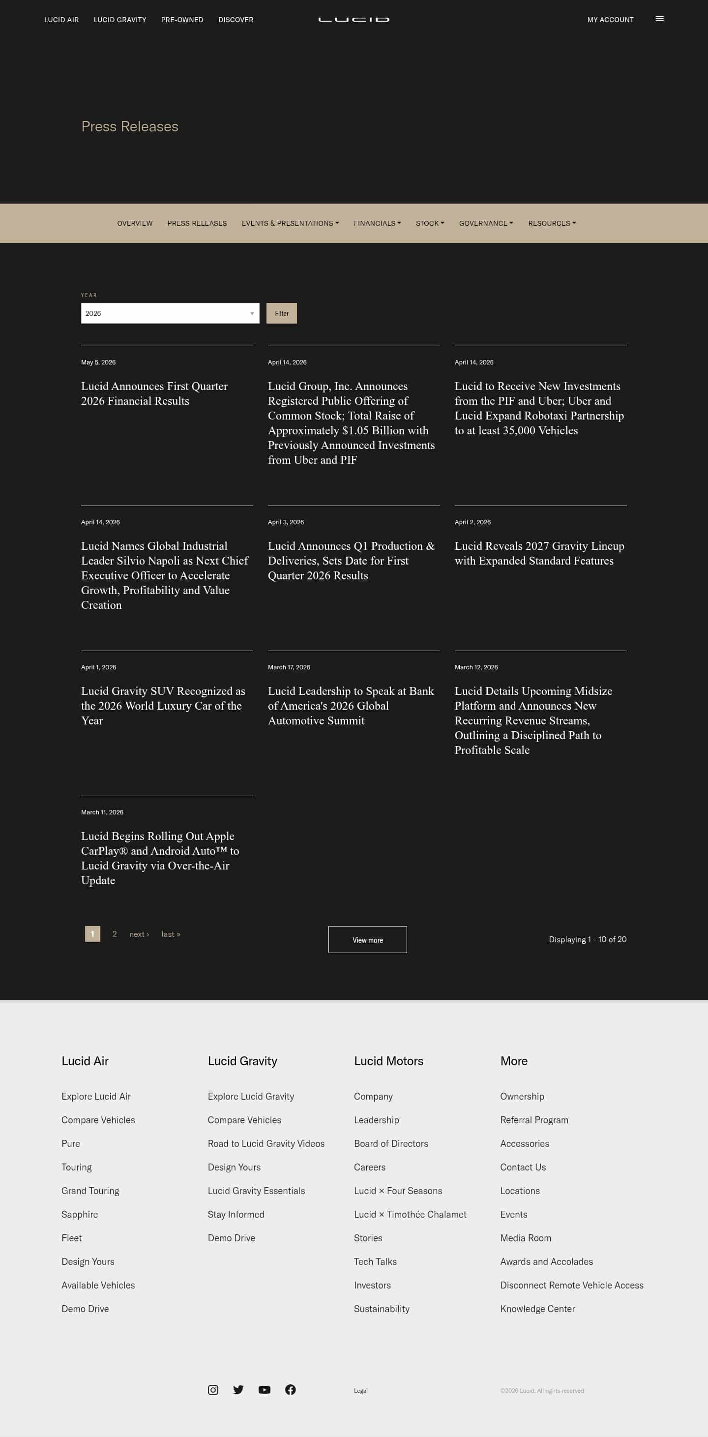 Latest website image capture