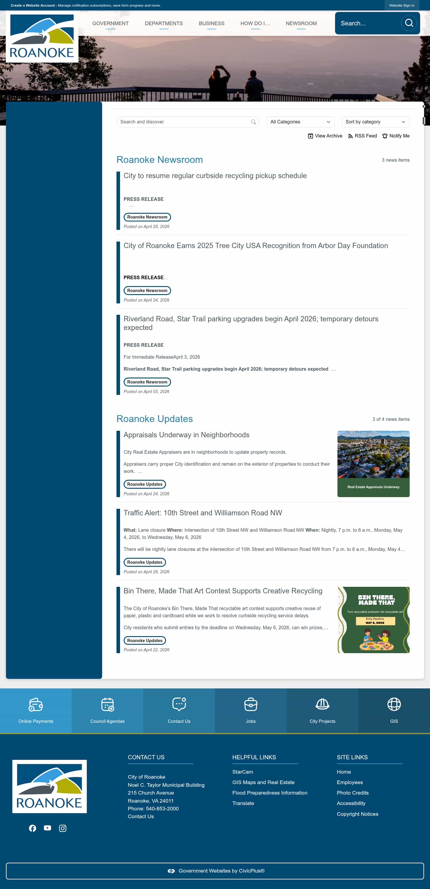 Latest website image capture