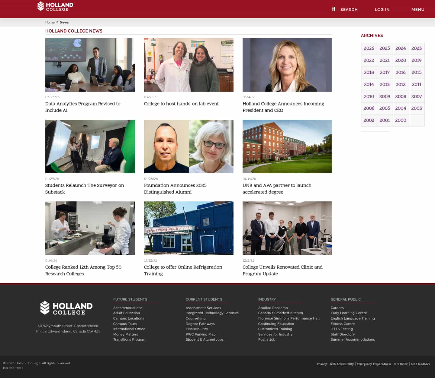 Latest website image capture