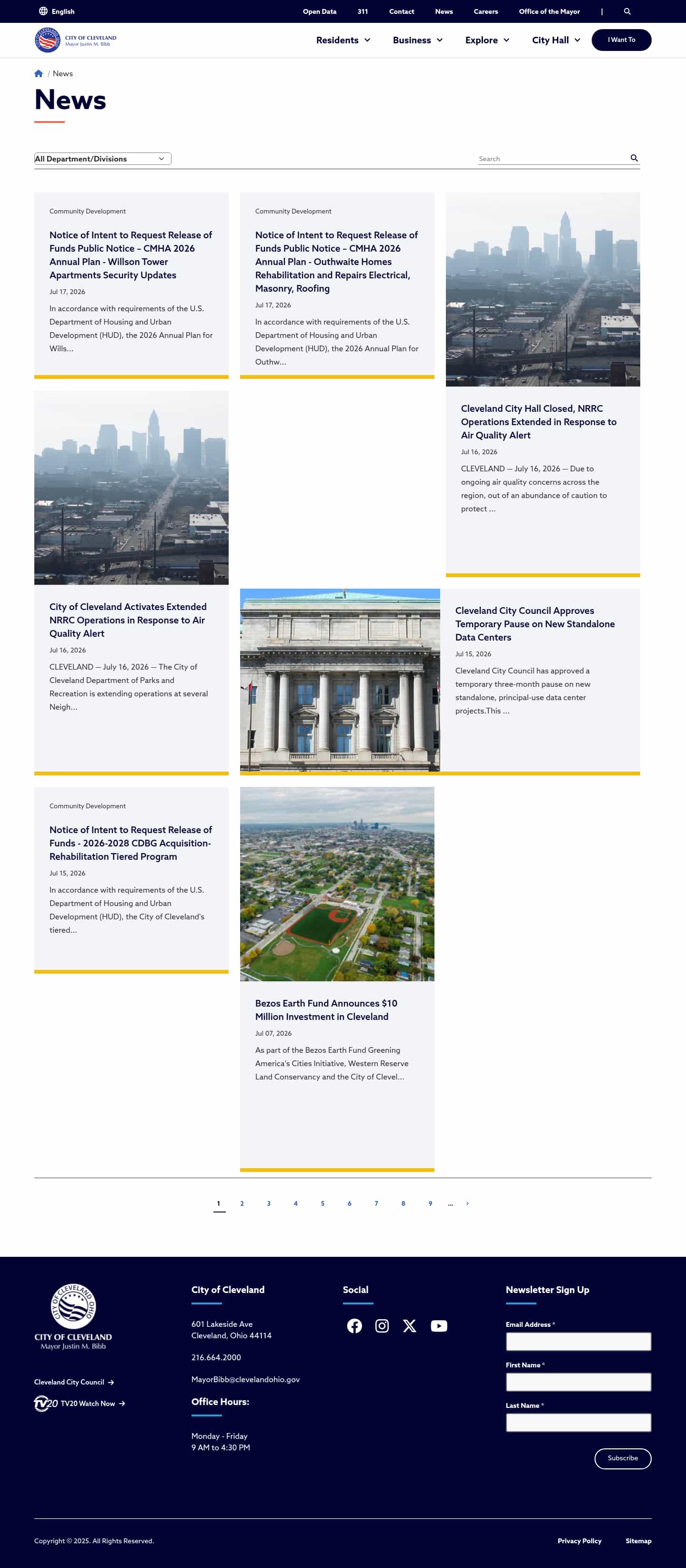 Latest website image capture