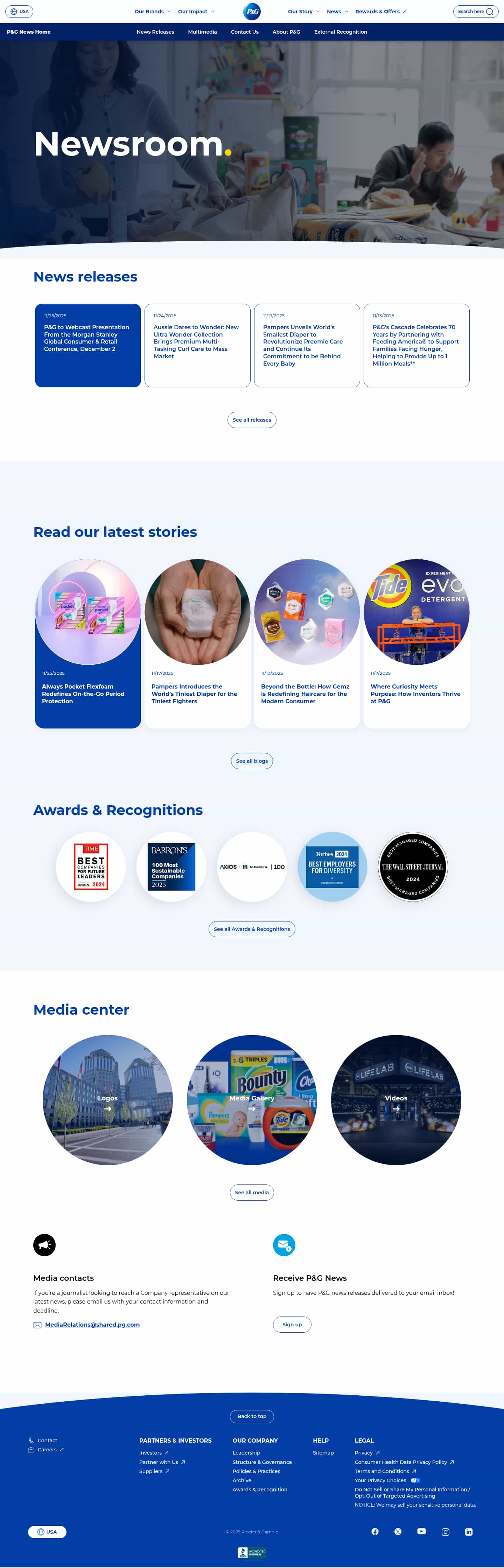 Latest website image capture