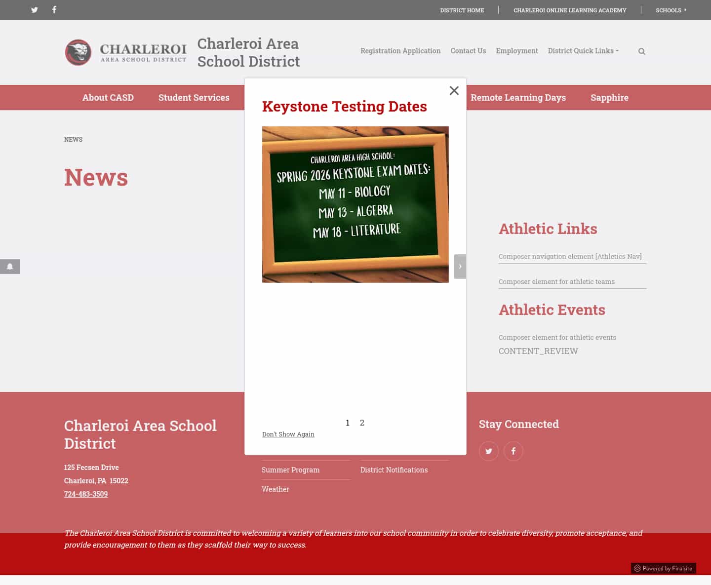 Latest website image capture