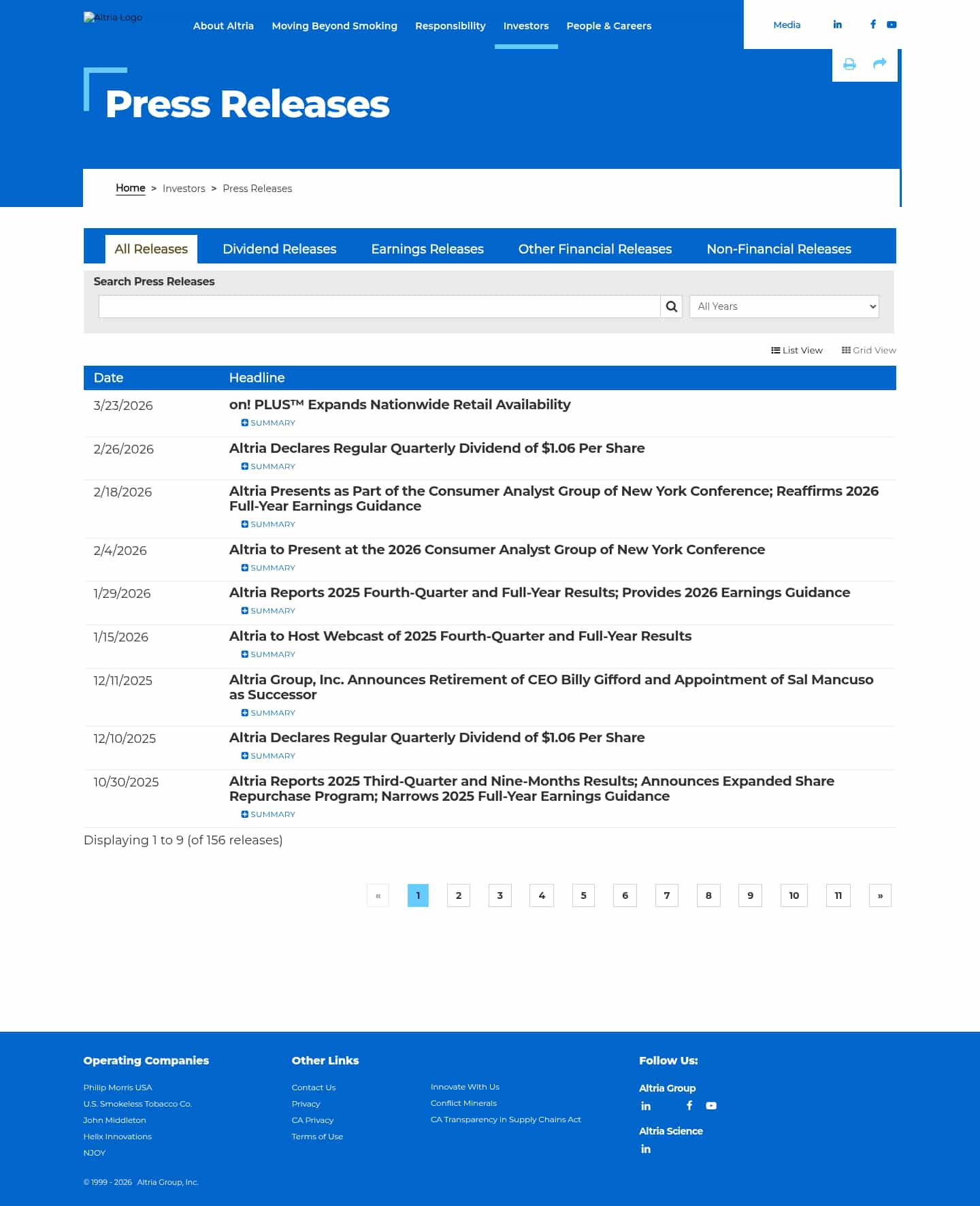 Latest website image capture