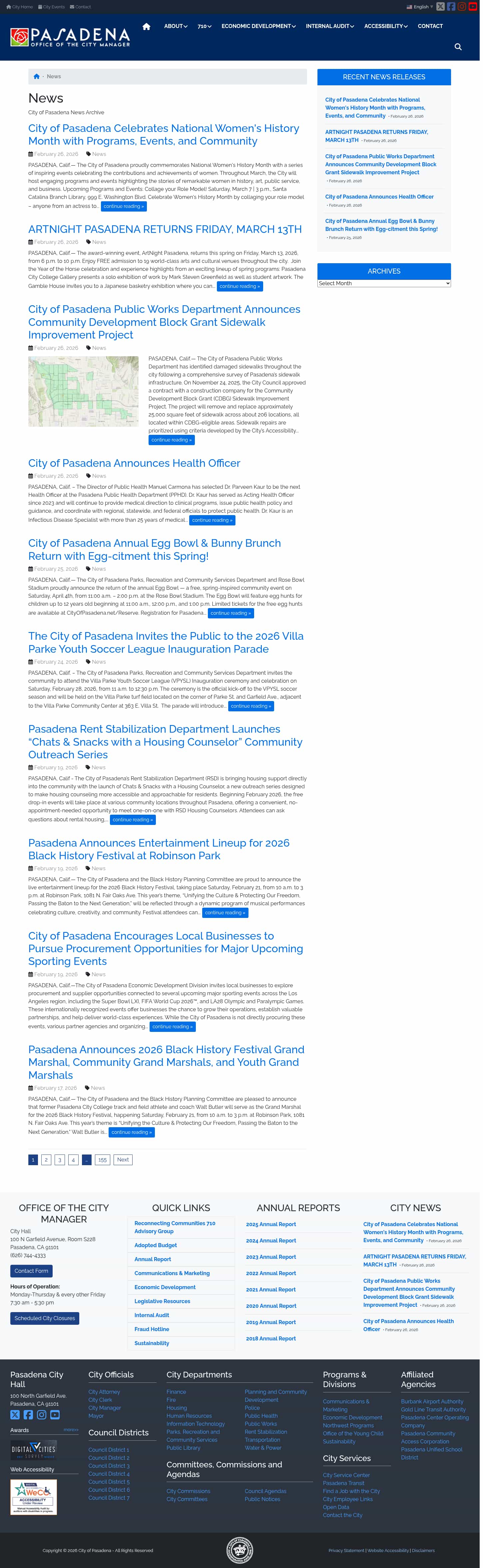 Latest website image capture