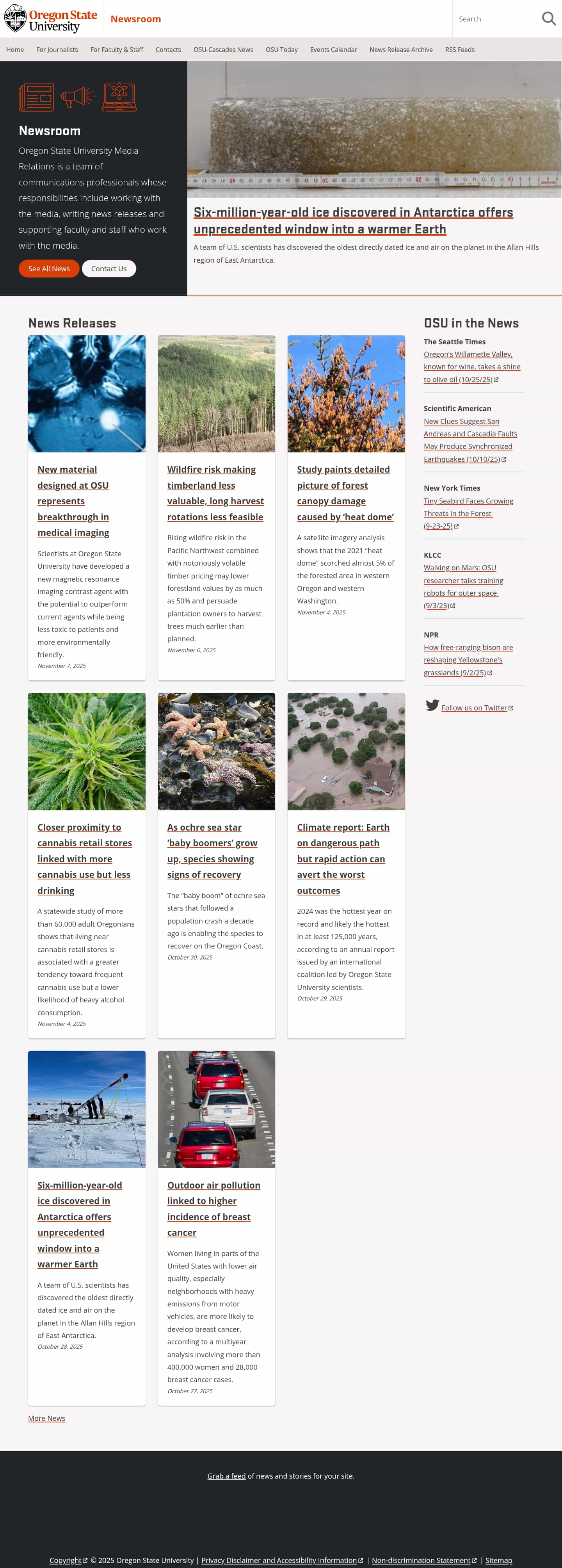 Latest website image capture