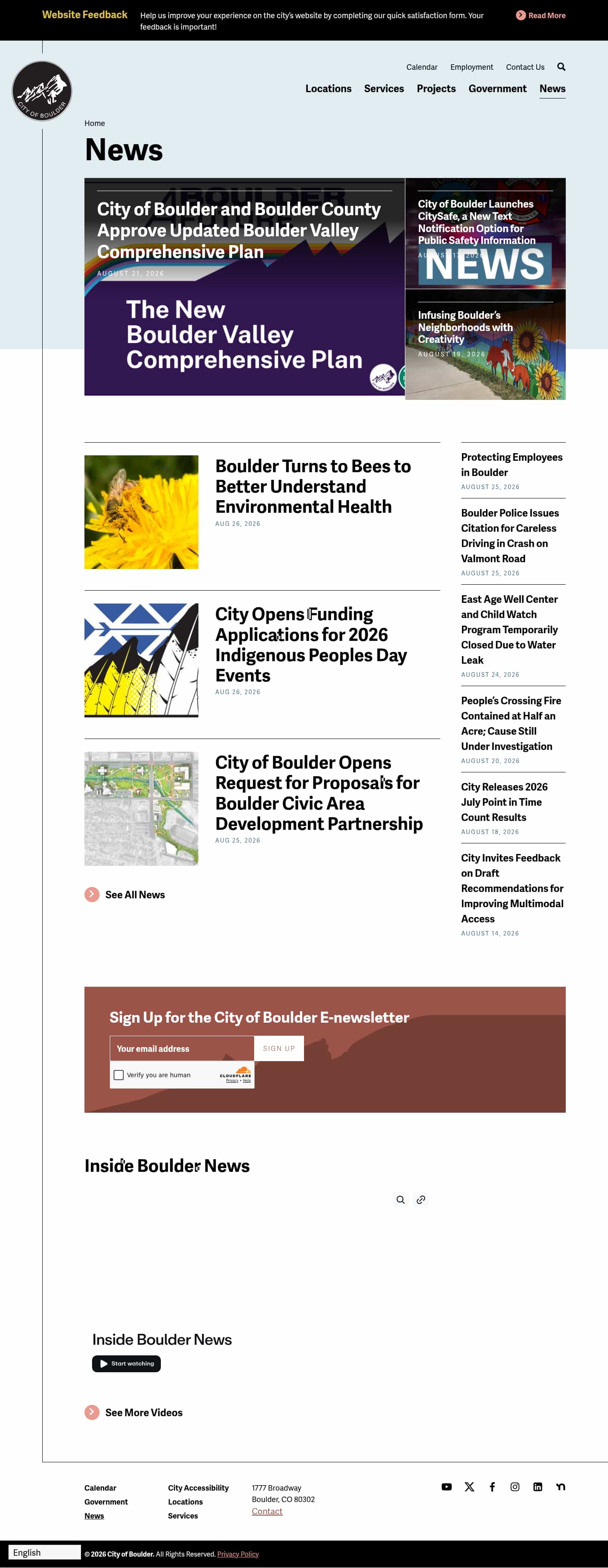 Latest website image capture