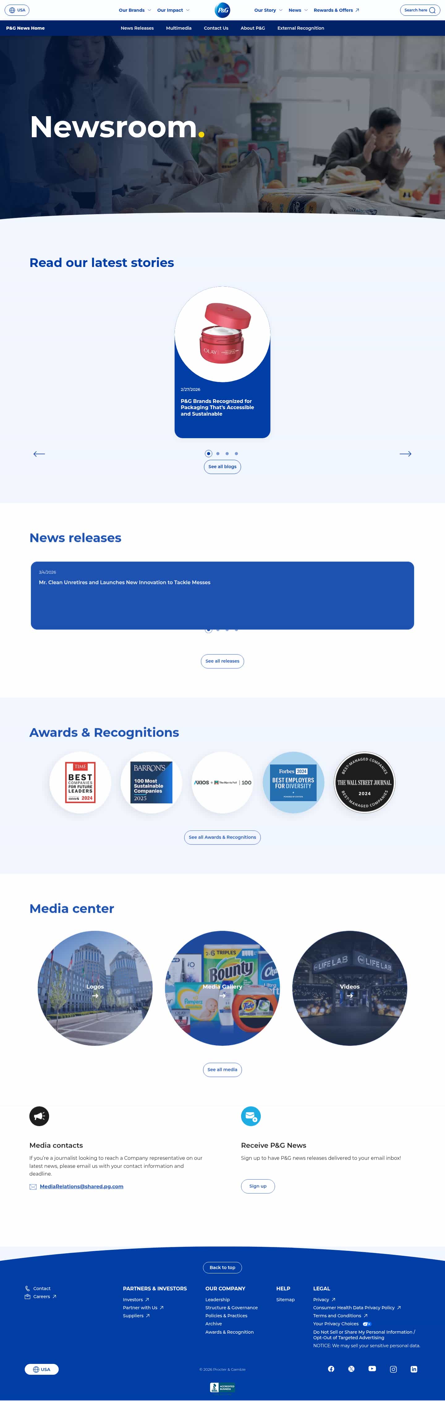 Latest website image capture