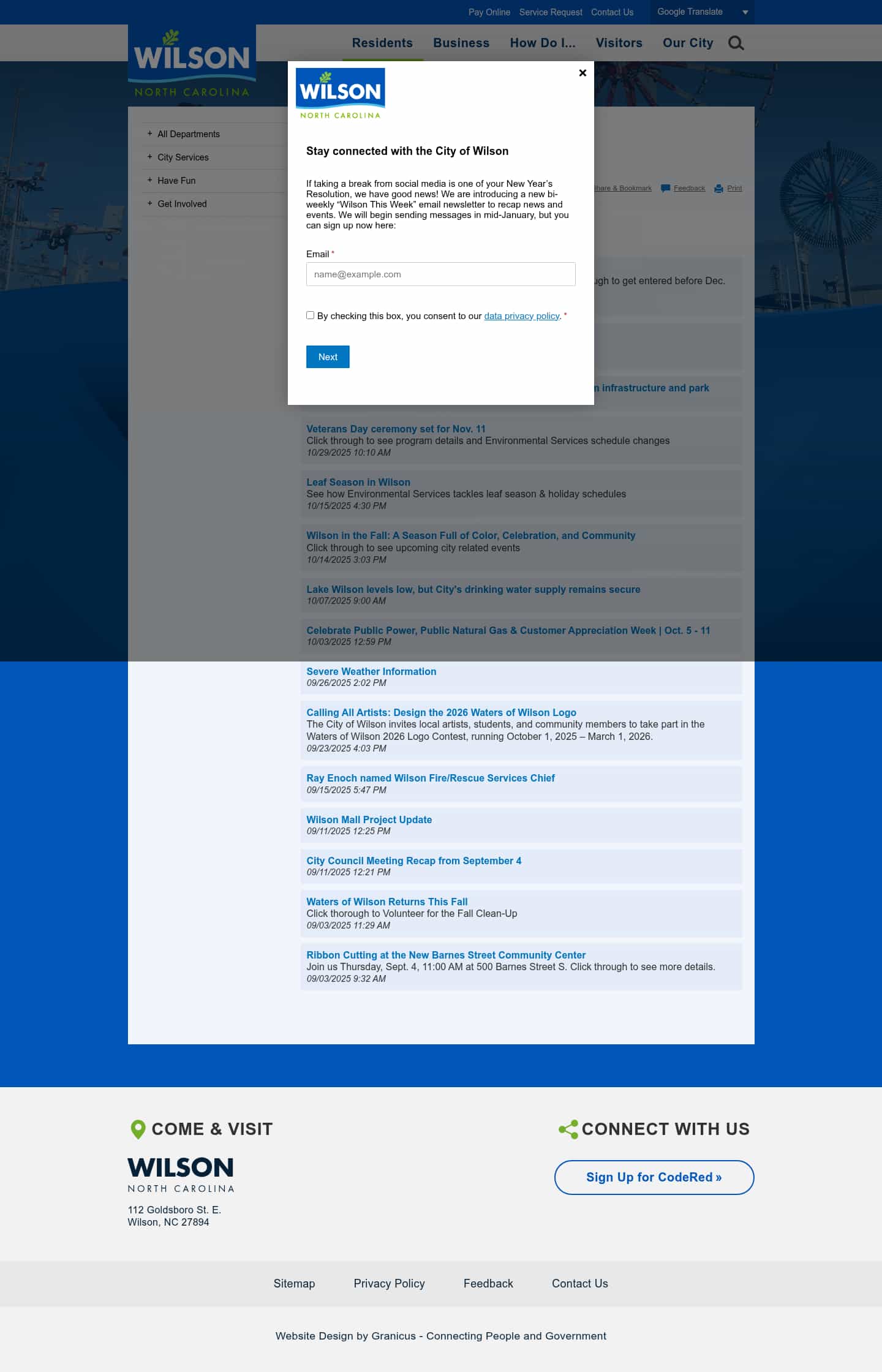 Latest website image capture