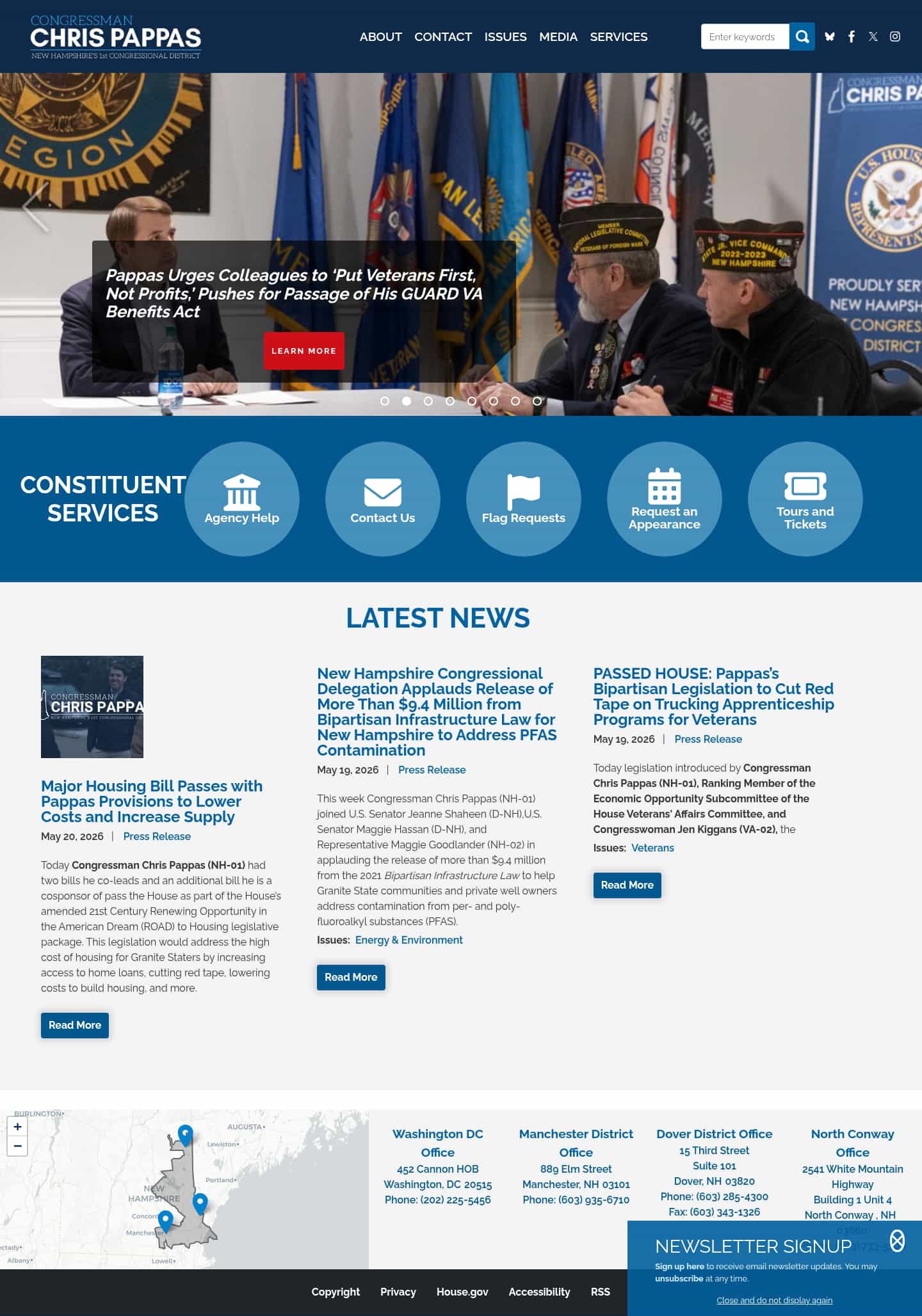 Latest website image capture