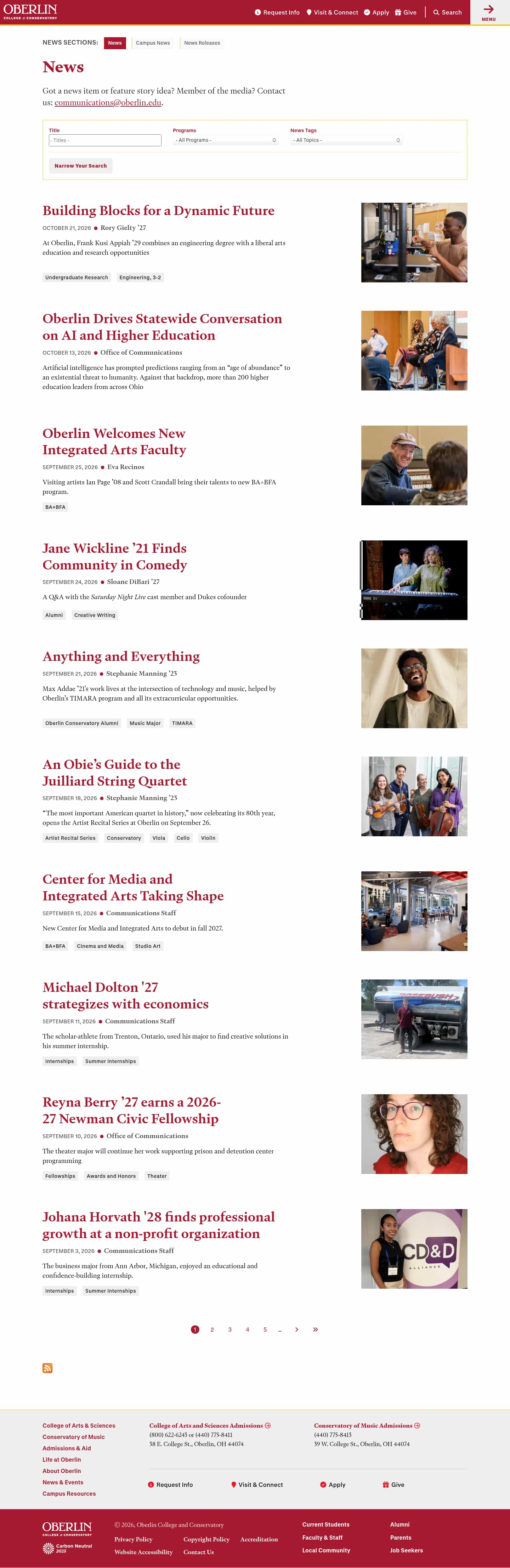Latest website image capture