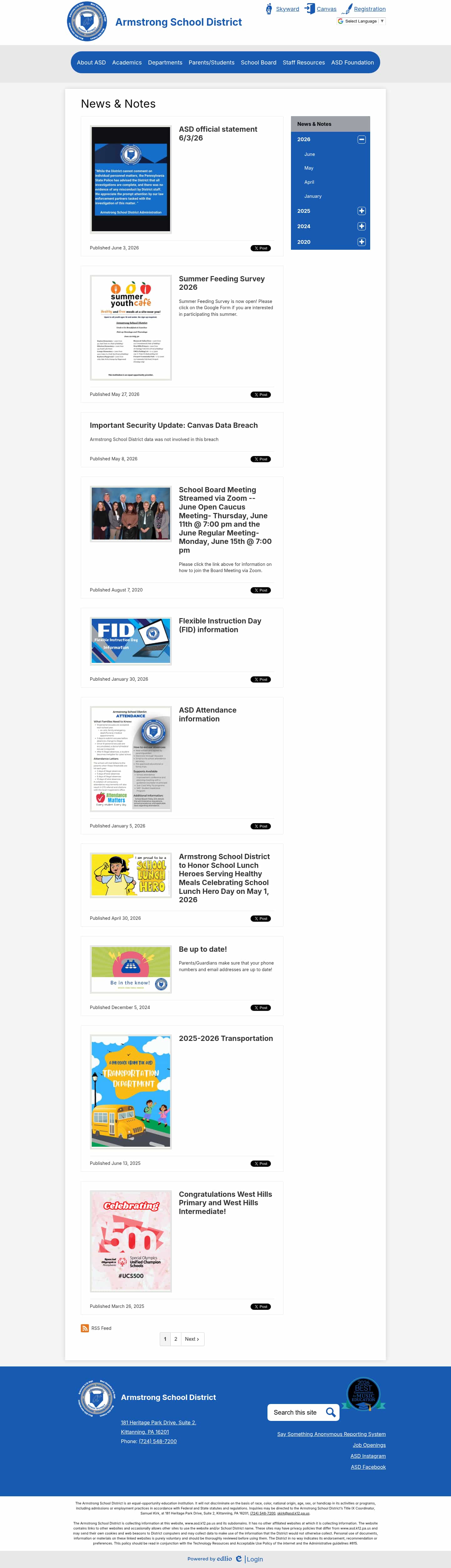 Latest website image capture