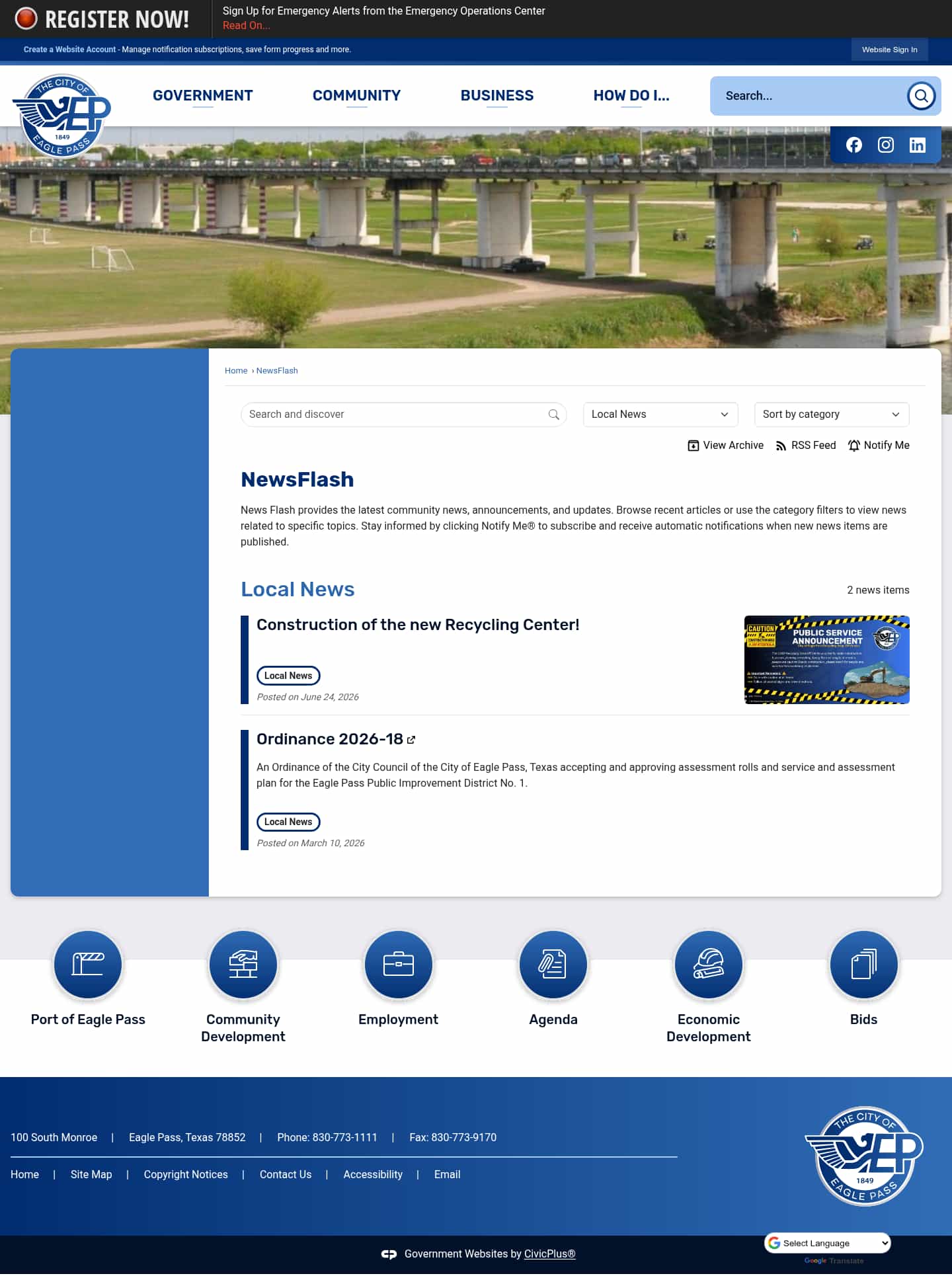 Latest website image capture