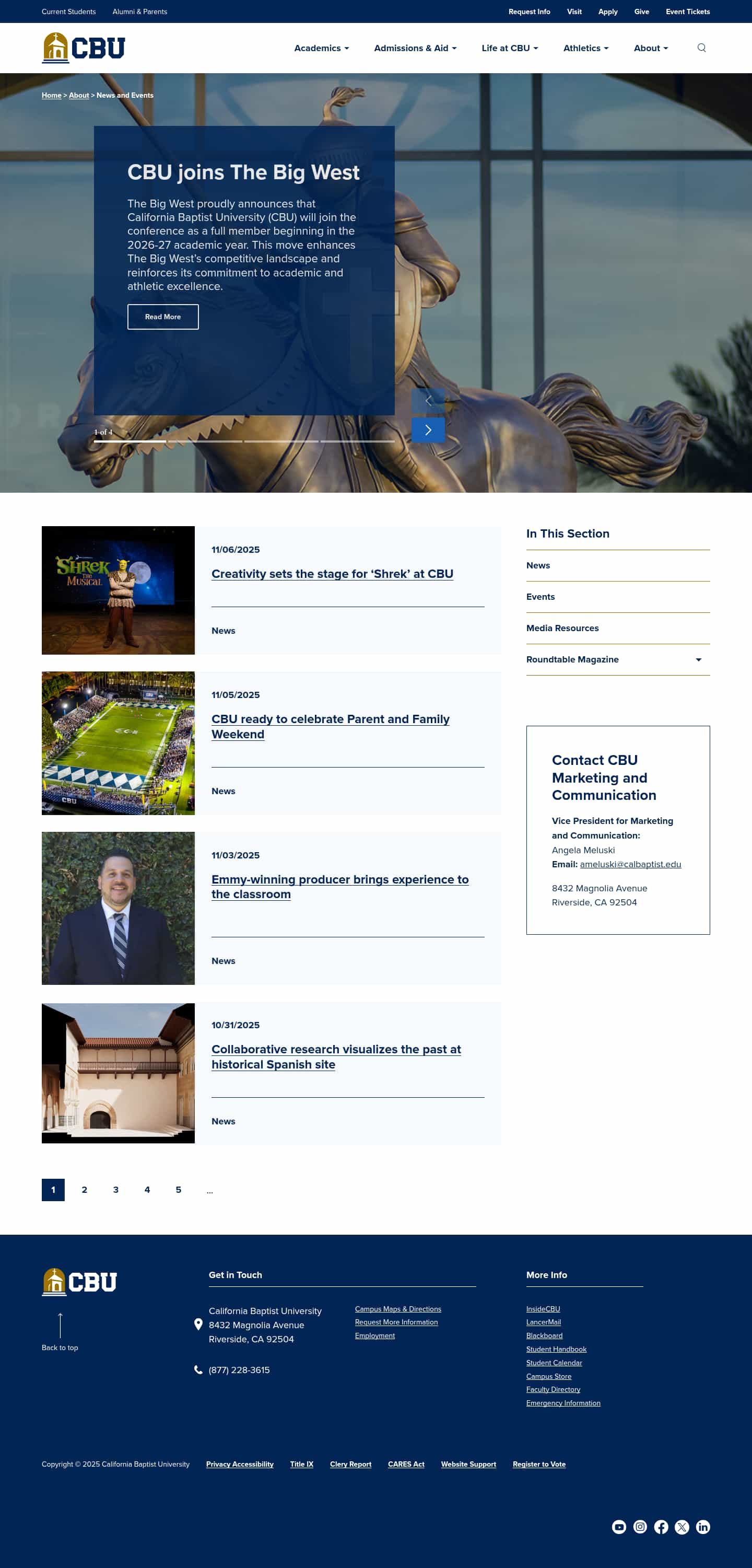 Latest website image capture