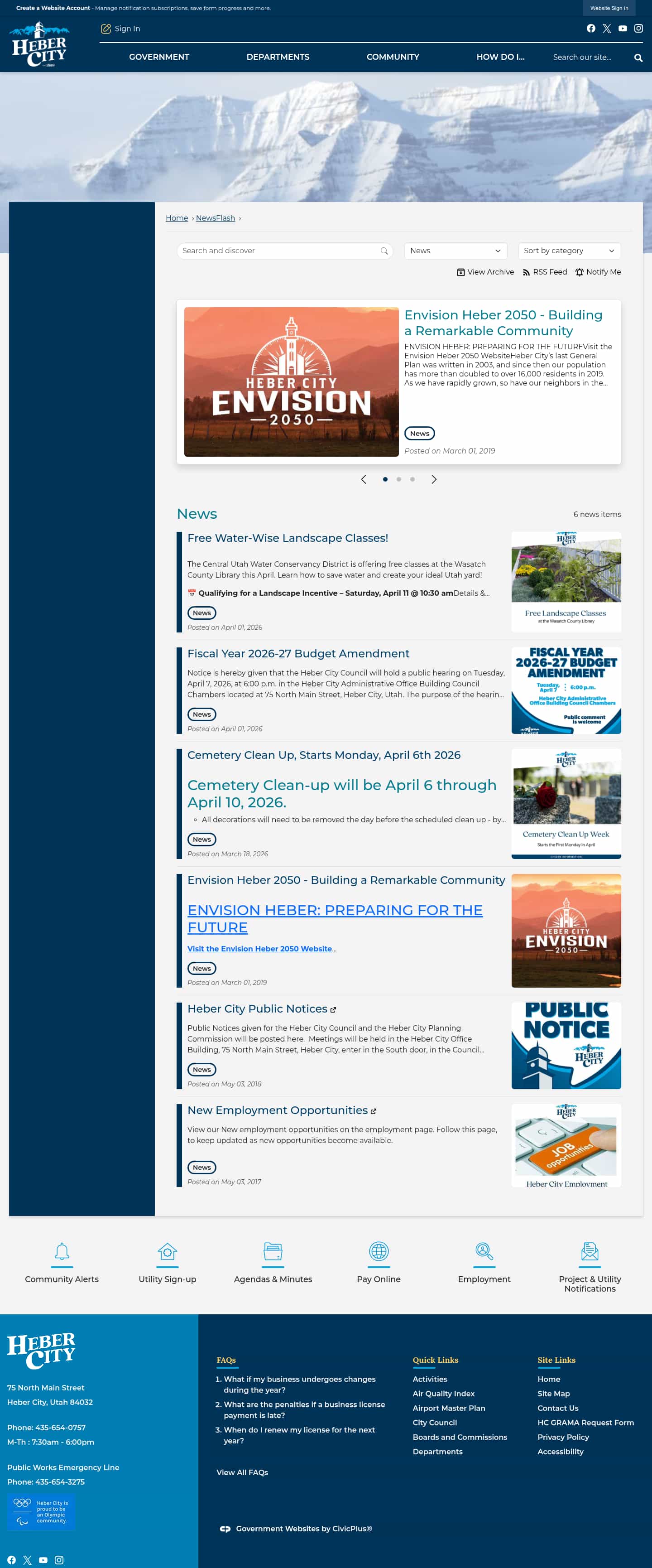Latest website image capture