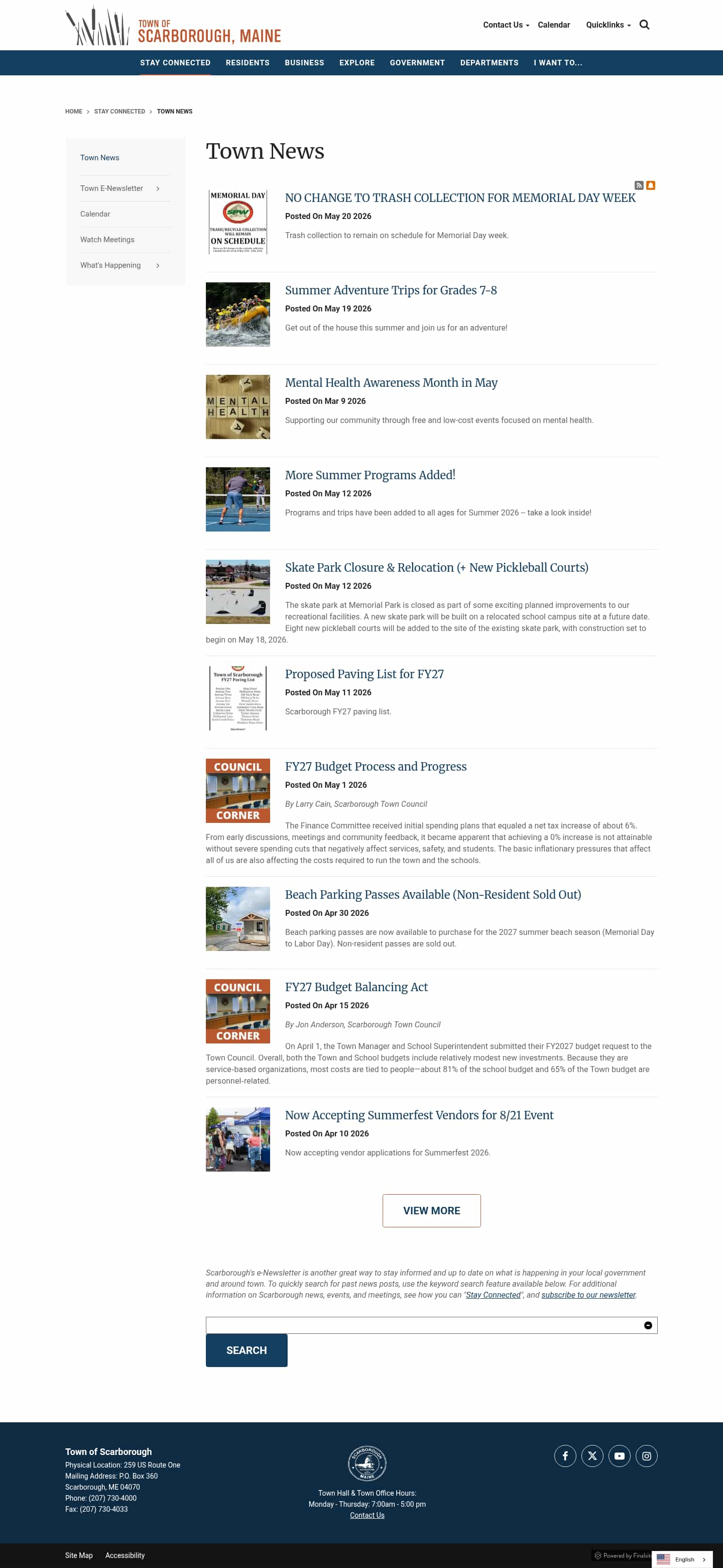 Latest website image capture