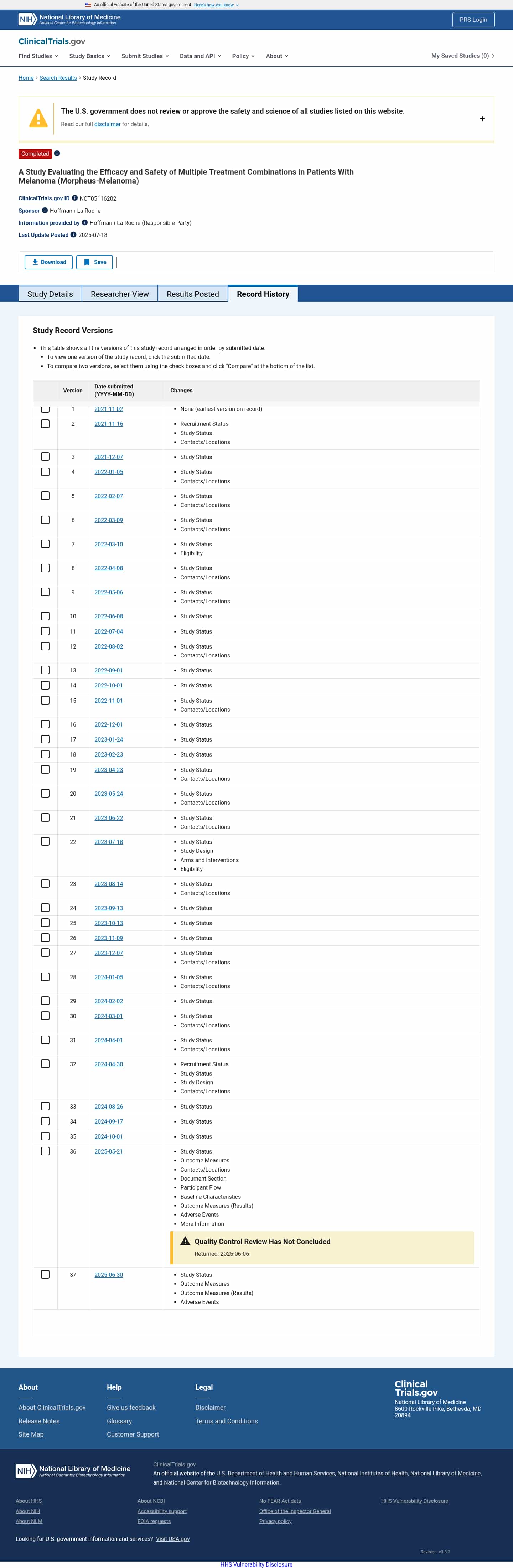 Latest website image capture